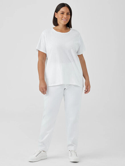 Eileen Fisher Crew Neck Short Sleeve Tee