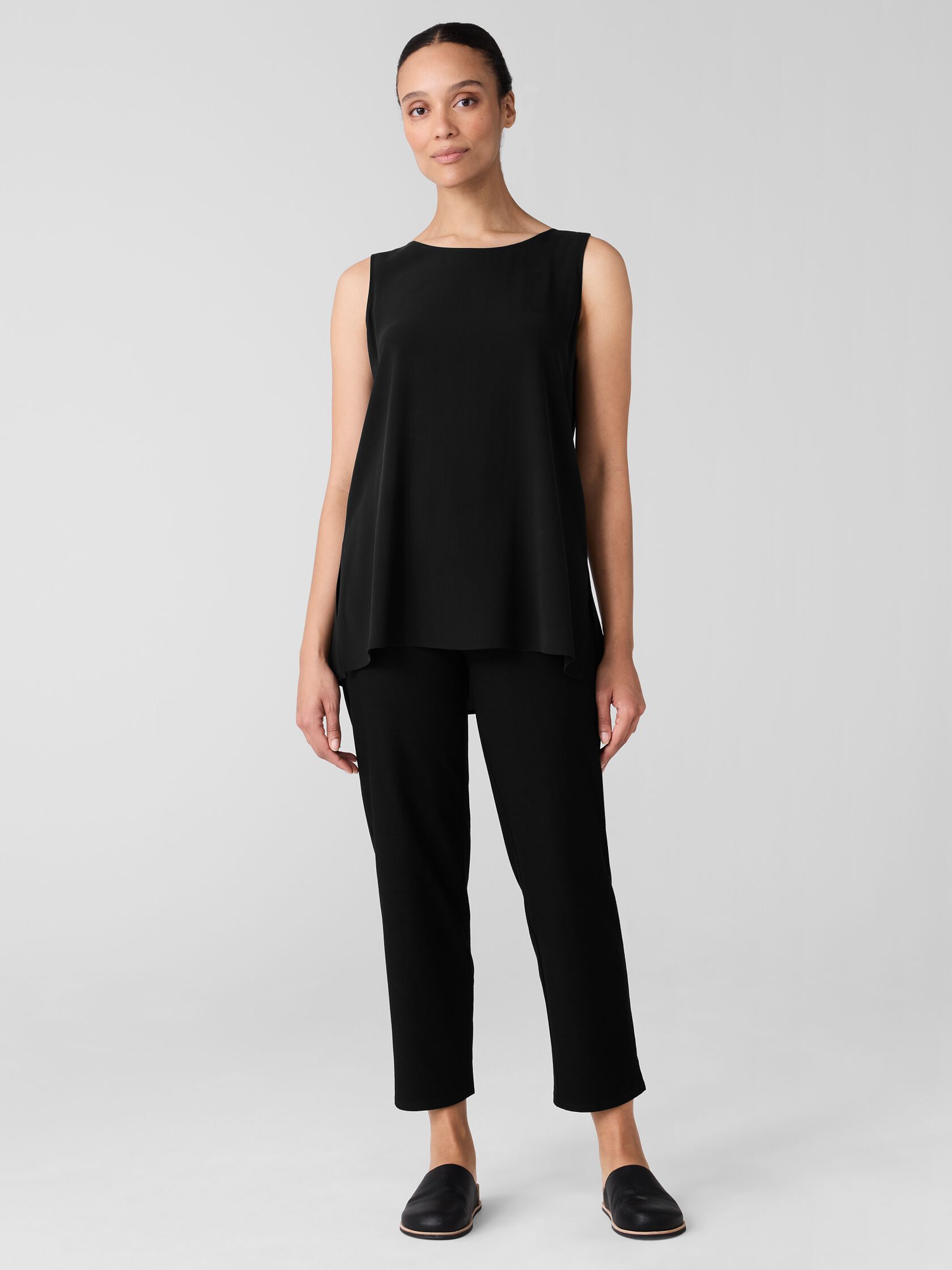 Eileen Fisher Straight Ankle Pant