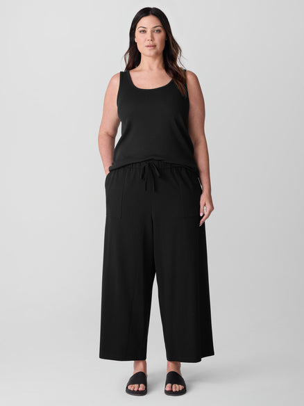 Eileen Fisher Wide Cropped Pant
