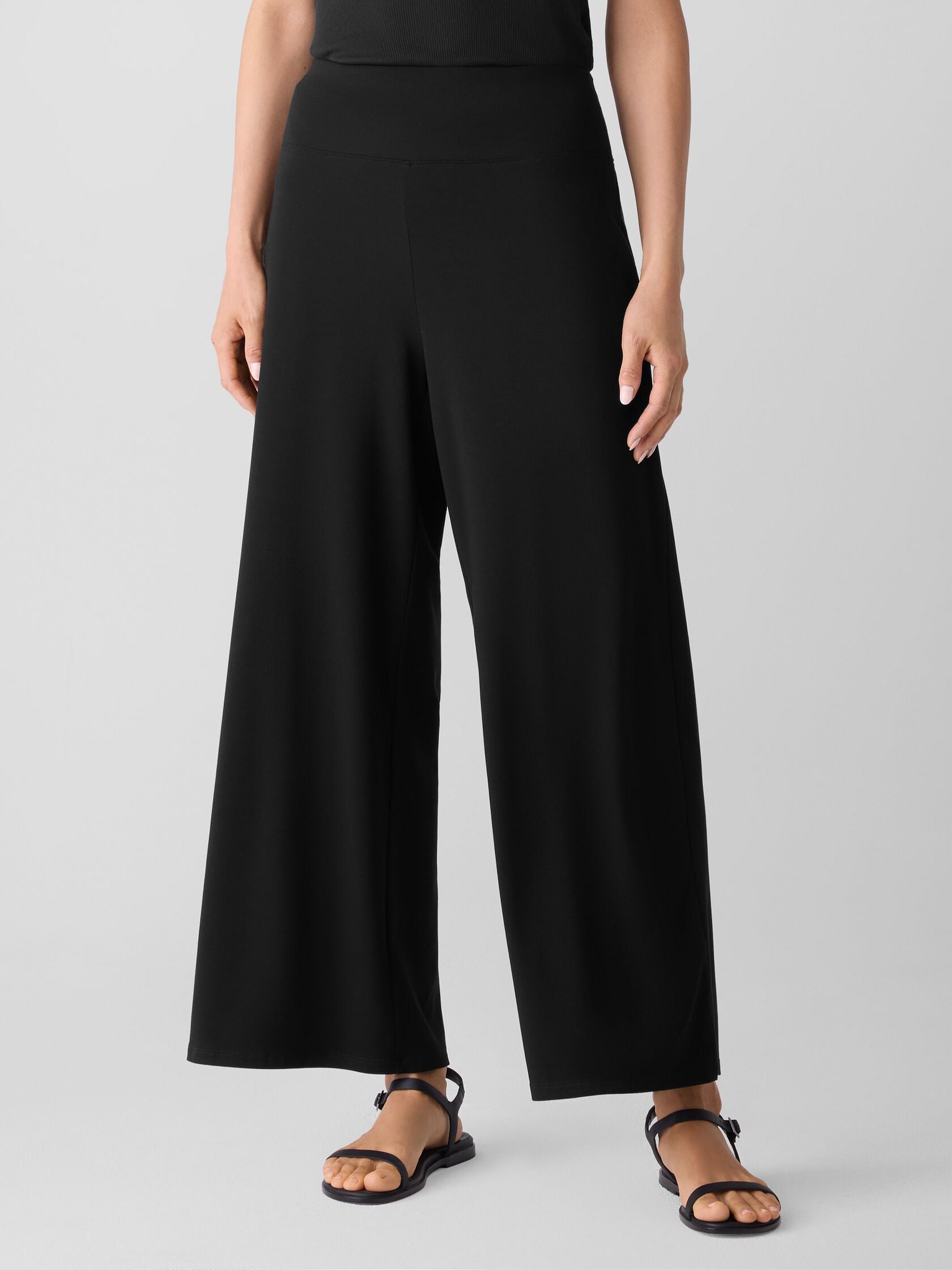 Eileen Fisher High Waisted Ankle Pant