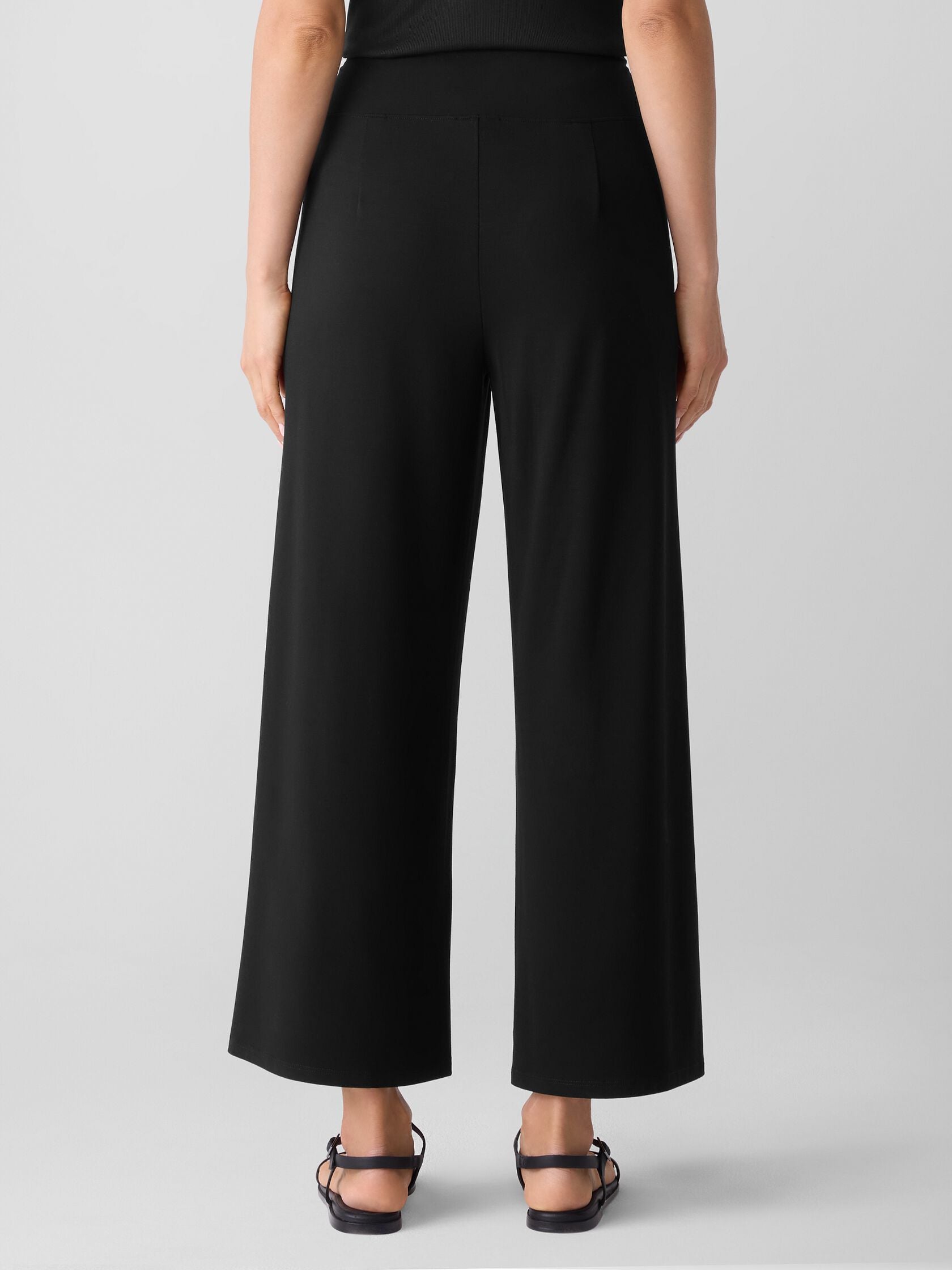 Eileen Fisher High Waisted Ankle Pant