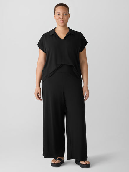 Eileen Fisher High Waisted Ankle Pant