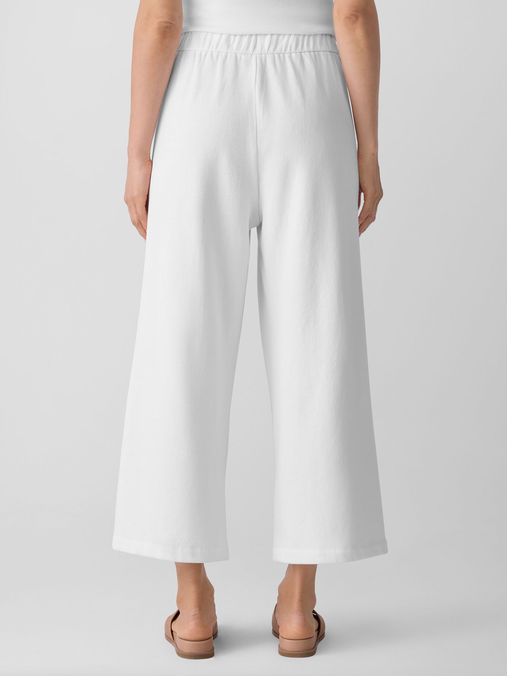Eileen Fisher Wide Cropped Pant