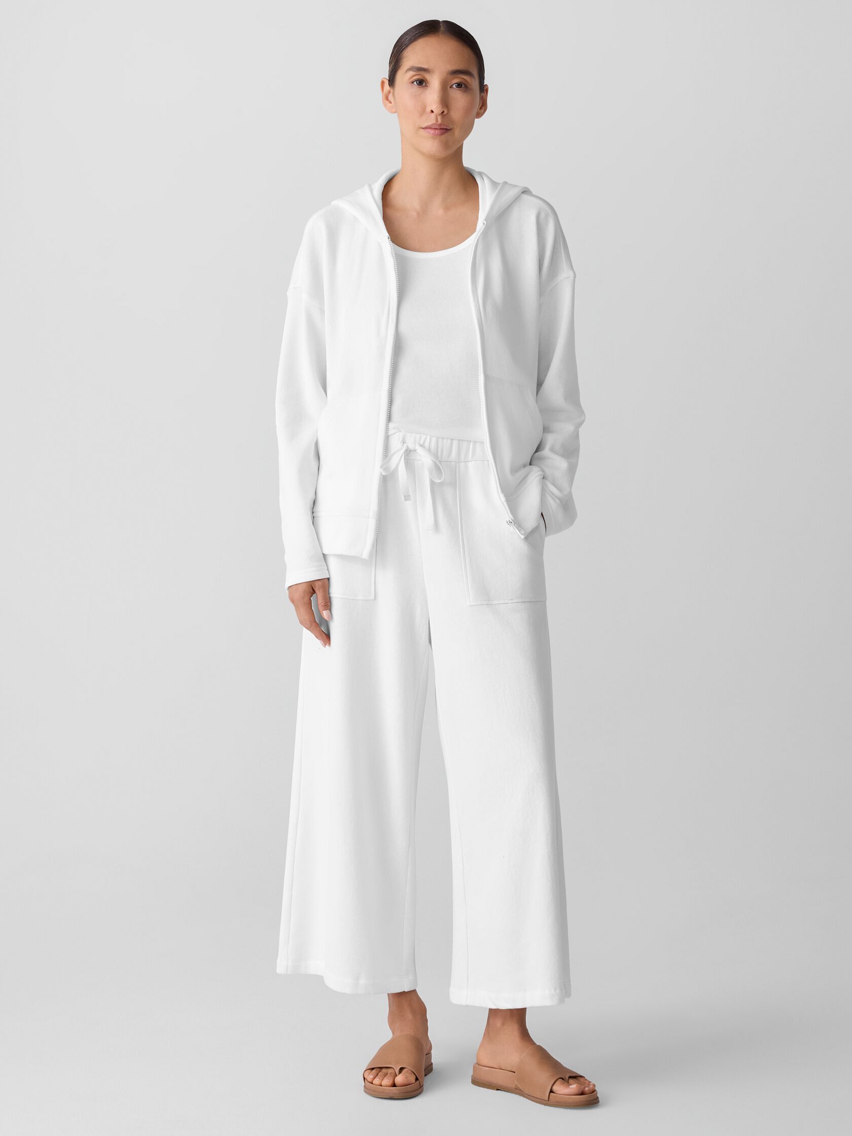 Eileen Fisher Wide Cropped Pant
