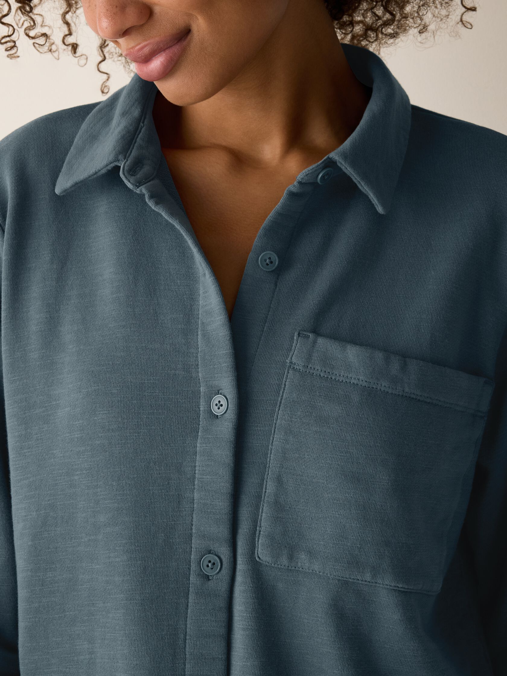 Eileen Fisher Classic Collar Shirt