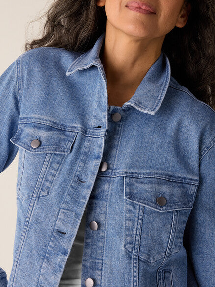 Eileen Fisher Jean Jacket