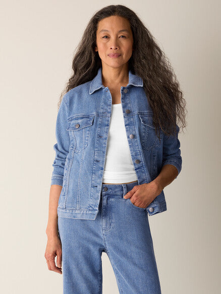 Eileen Fisher Jean Jacket