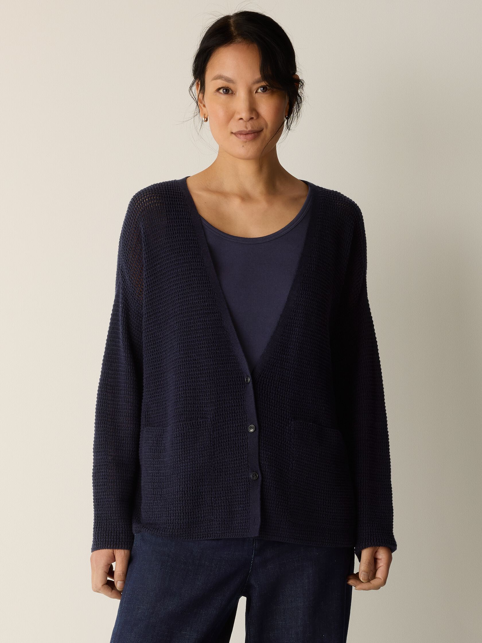 Eileen Fisher V-Neck Cardigan