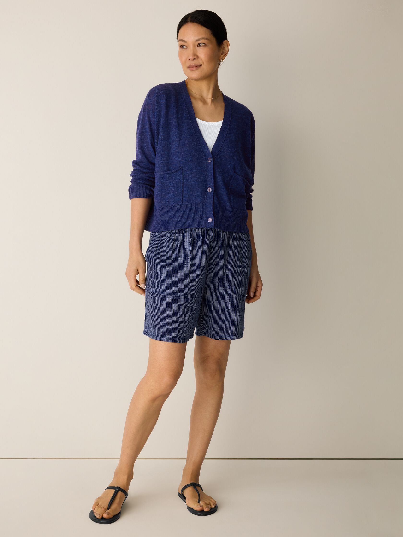 Eileen Fisher V-Neck Cardigan