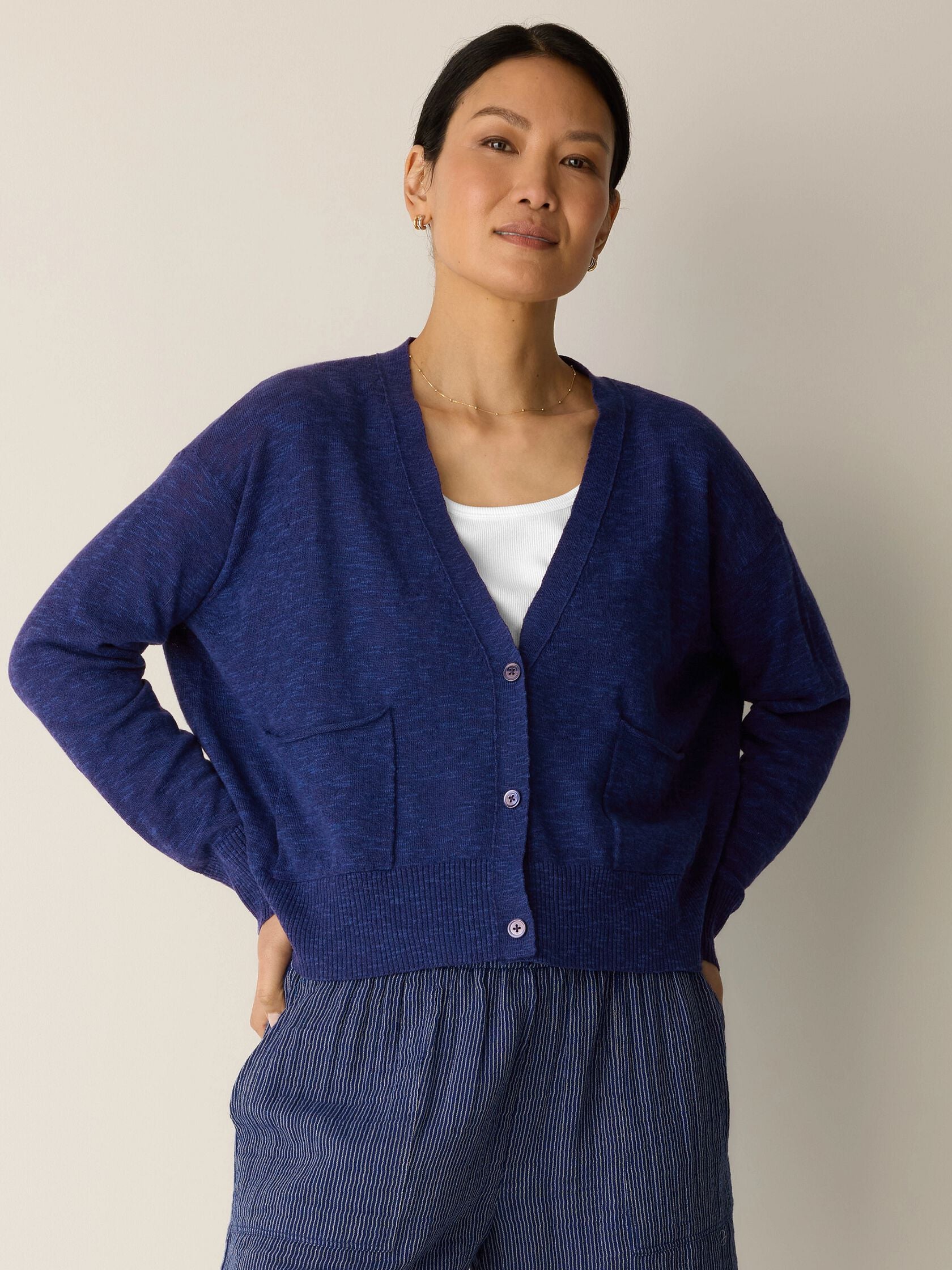 Eileen Fisher V-Neck Cardigan
