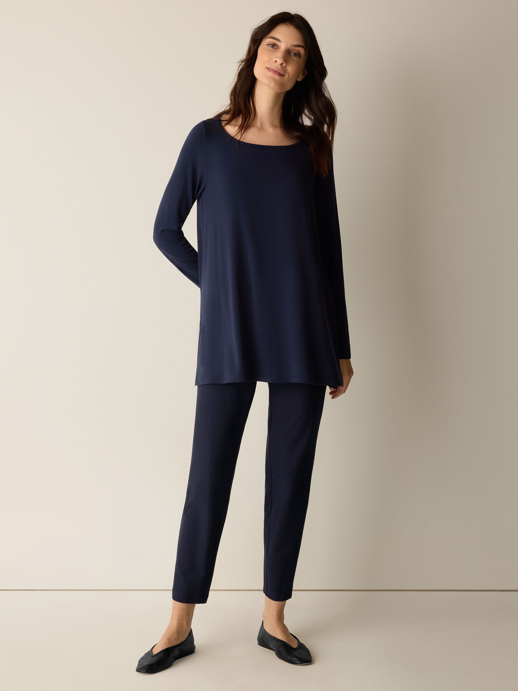 Eileen Fisher Ballet Neck Tunic