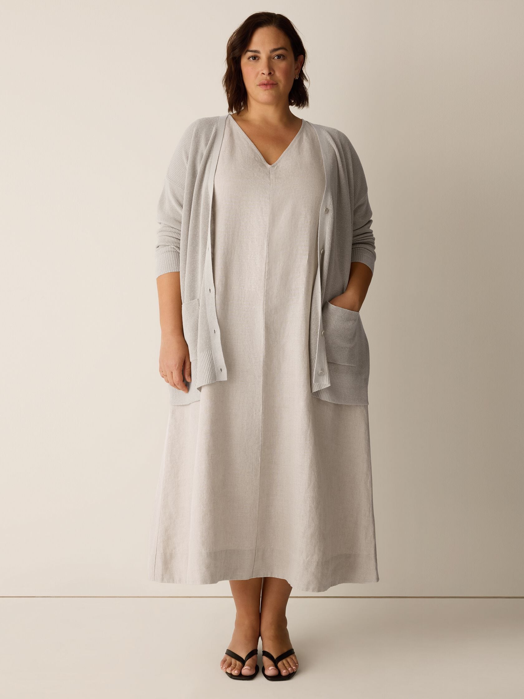 Eileen Fisher V-Neck Cardigan