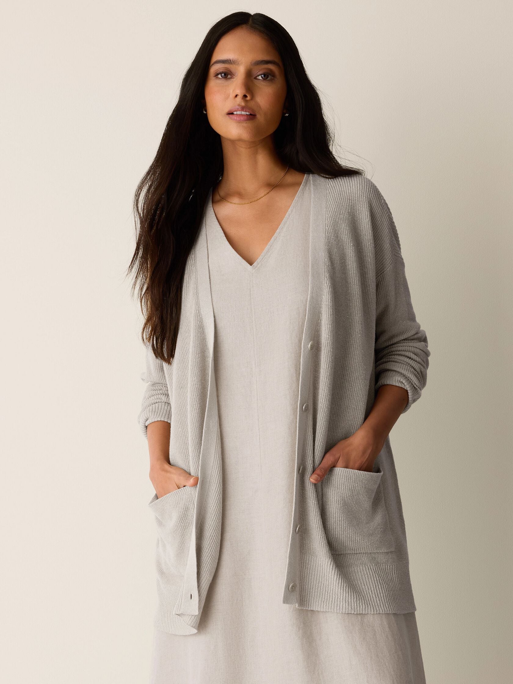 Eileen Fisher V-Neck Cardigan
