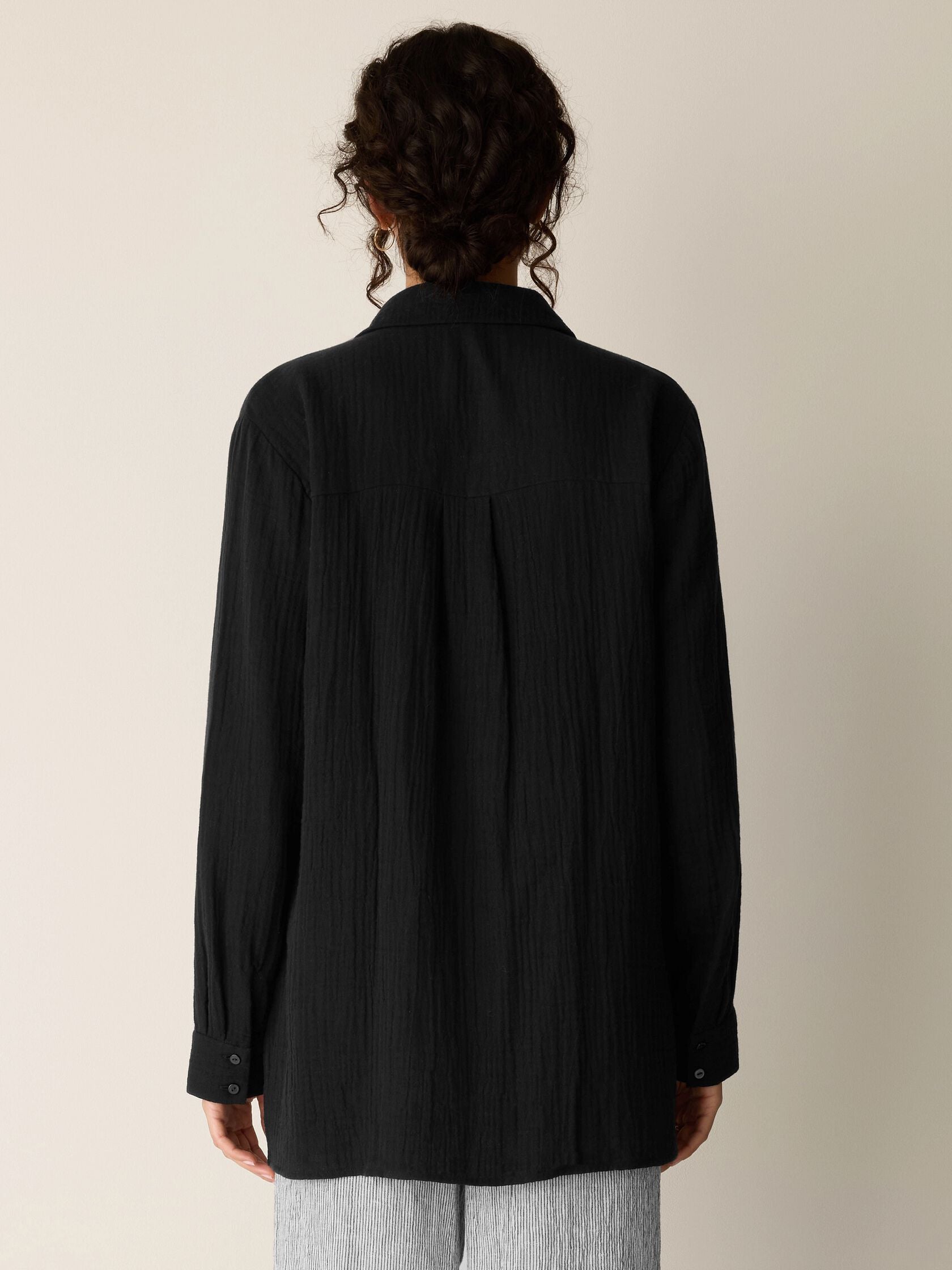 Eileen Fisher Classic Collar Easy Shirt