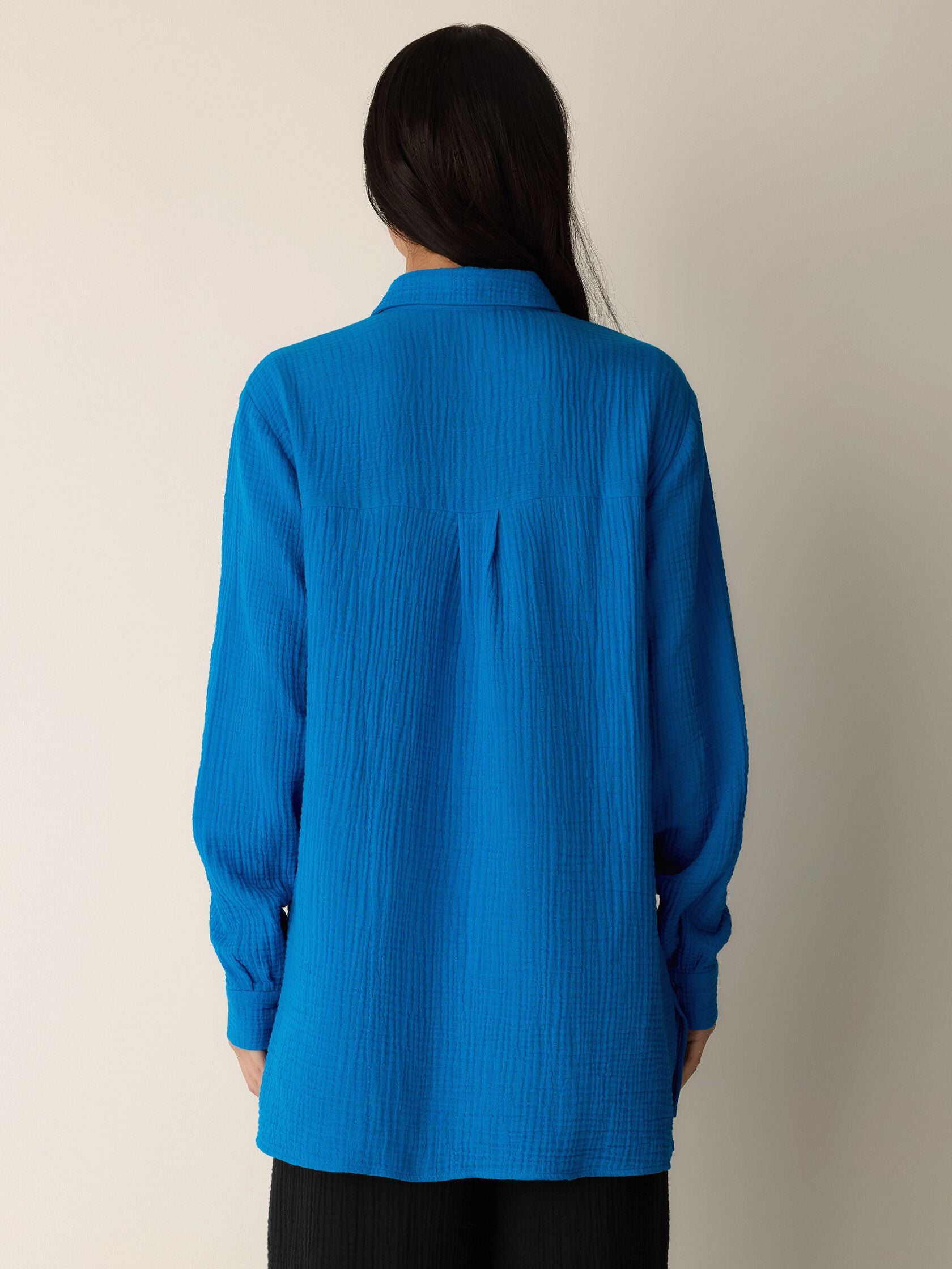 Eileen Fisher Classic Collar Easy Shirt