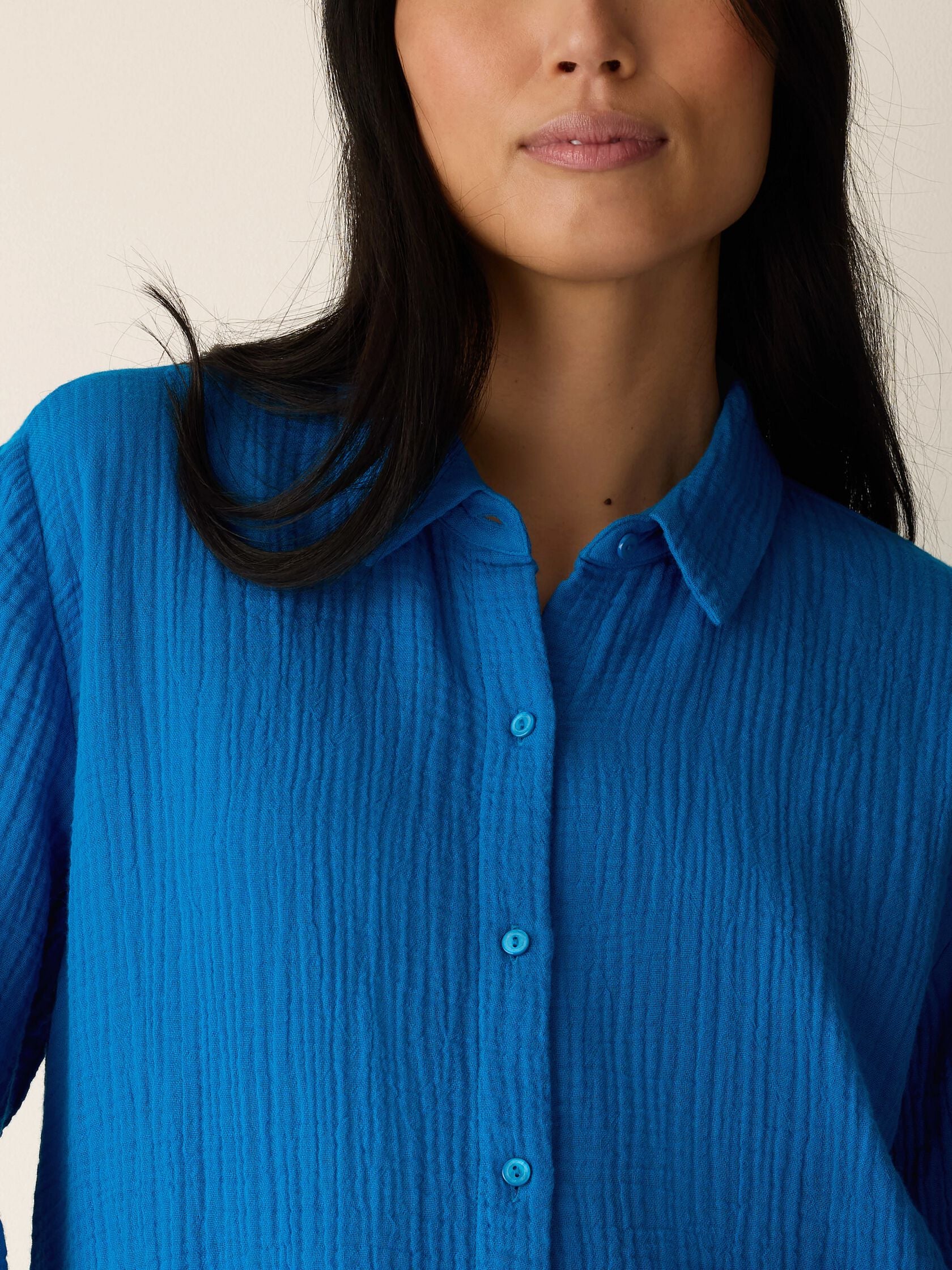 Eileen Fisher Classic Collar Easy Shirt