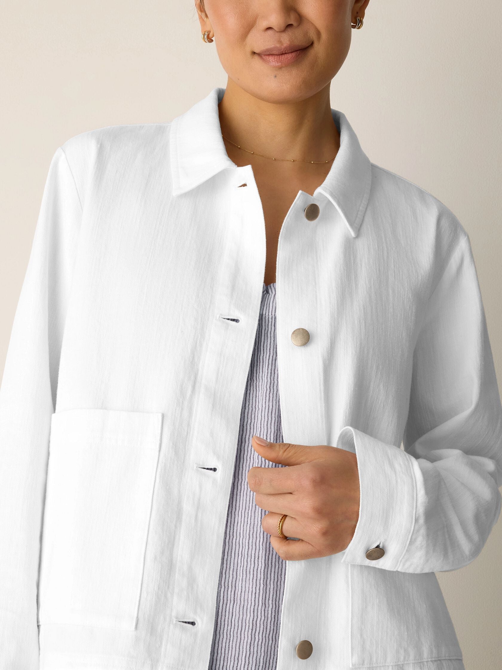 Eileen Fisher Classic Collar Jacket