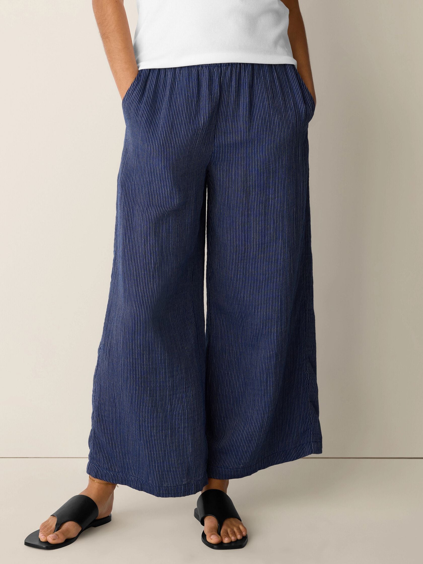 Eileen Fisher Wide Ankle Pant