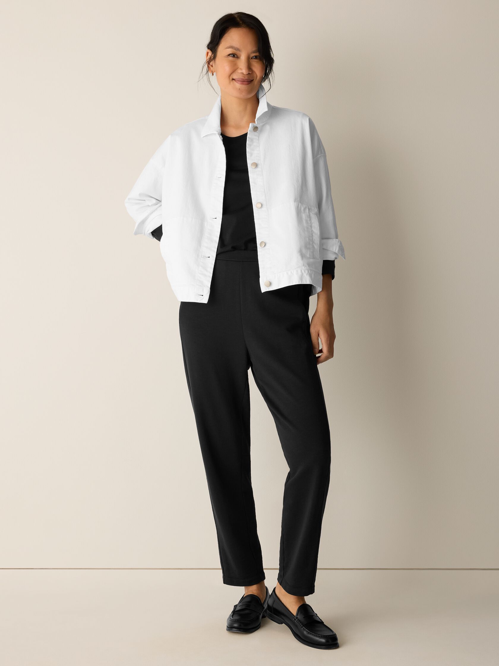 Eileen Fisher Classic Collar Jacket