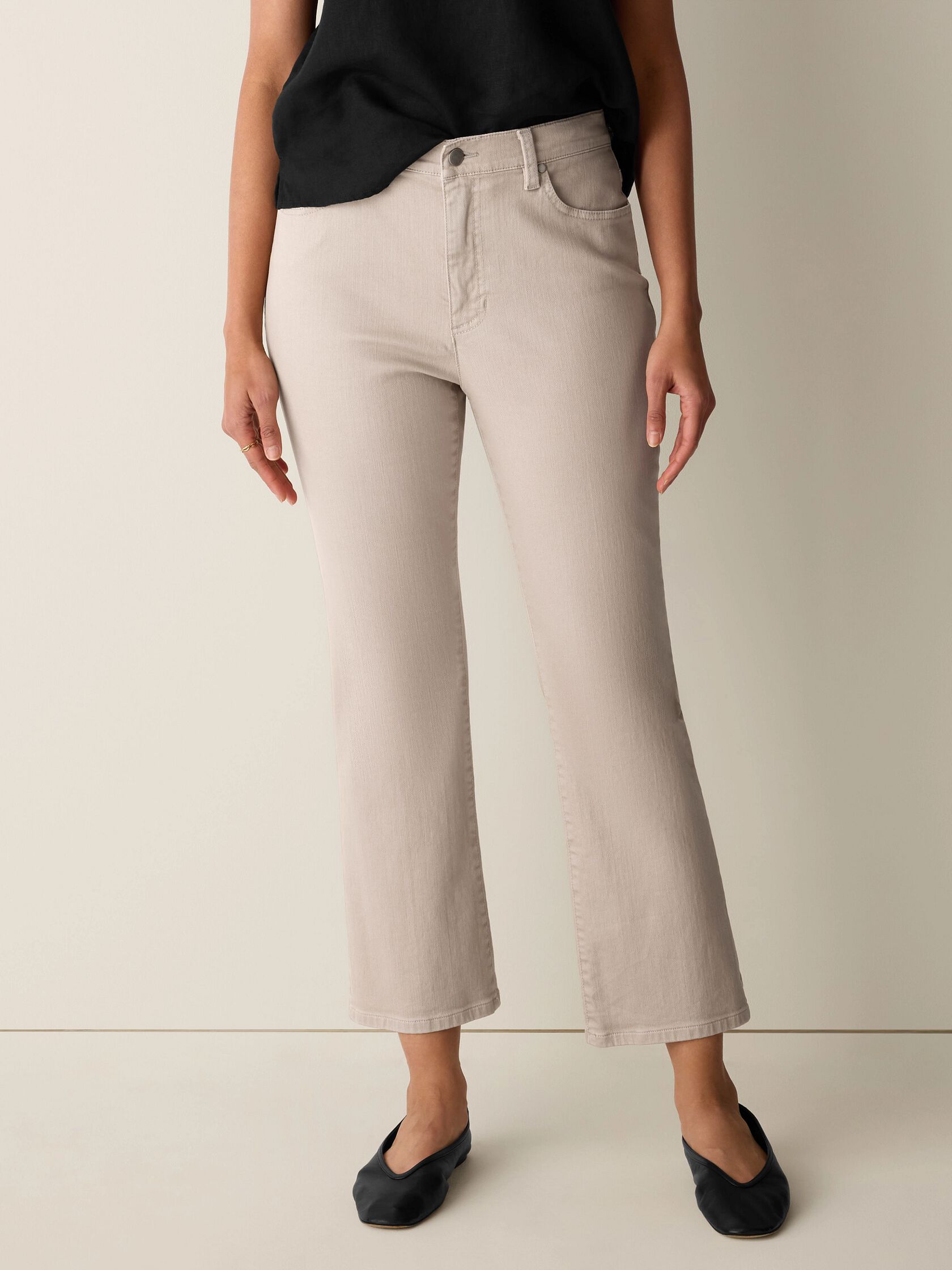 Eileen Fisher Ankle Kick Jean