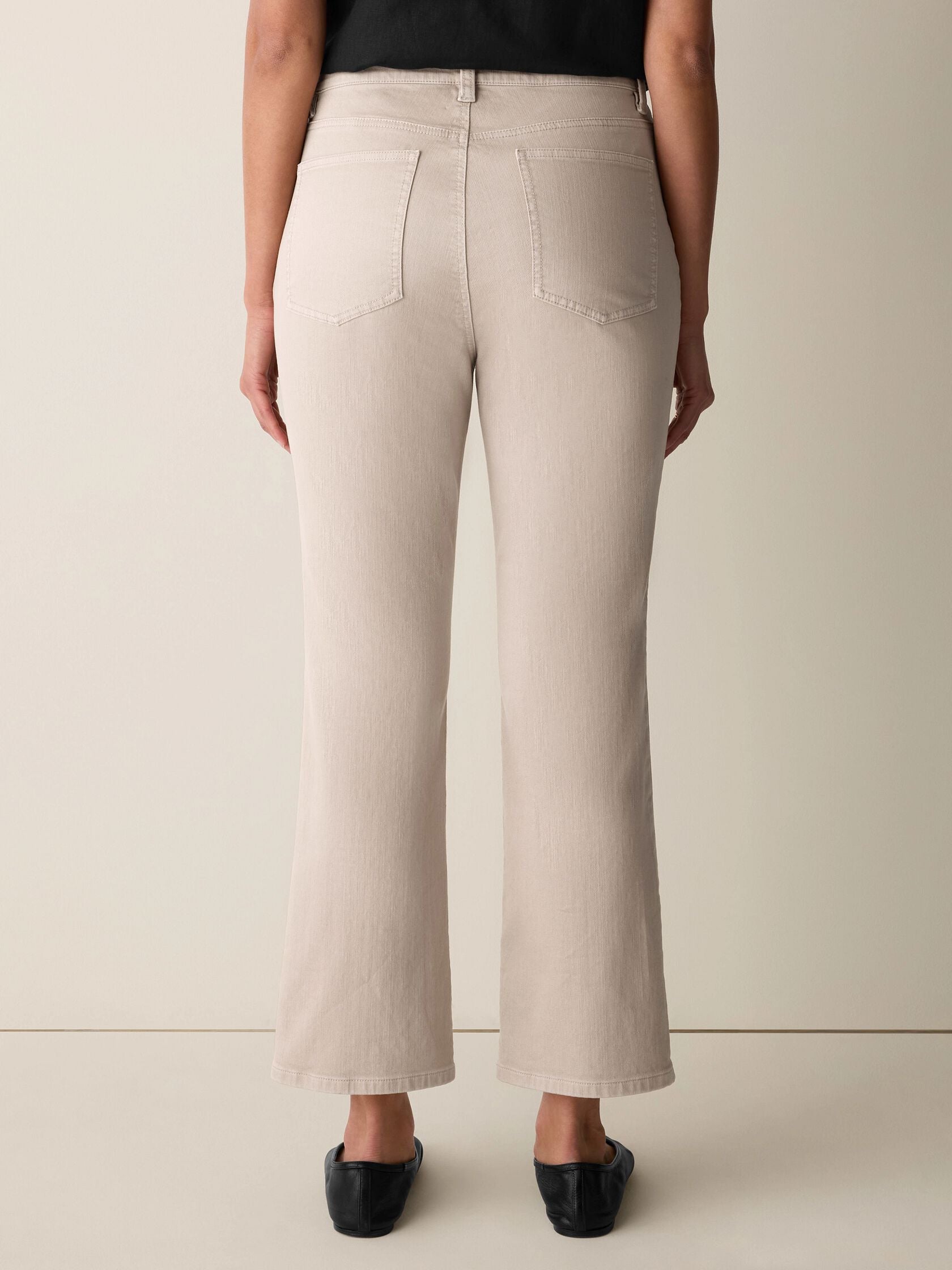 Eileen Fisher Ankle Kick Jean