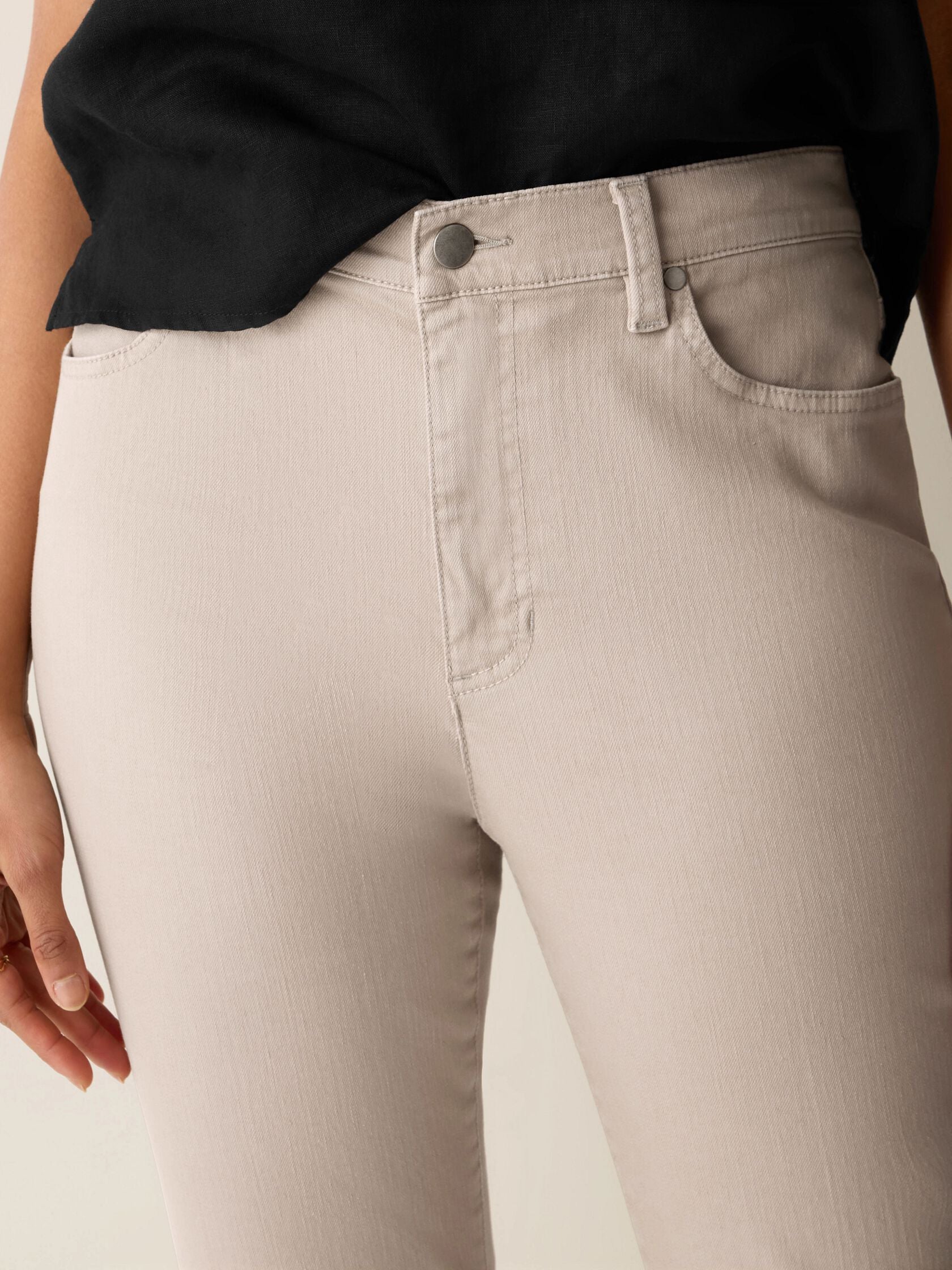Eileen Fisher Ankle Kick Jean