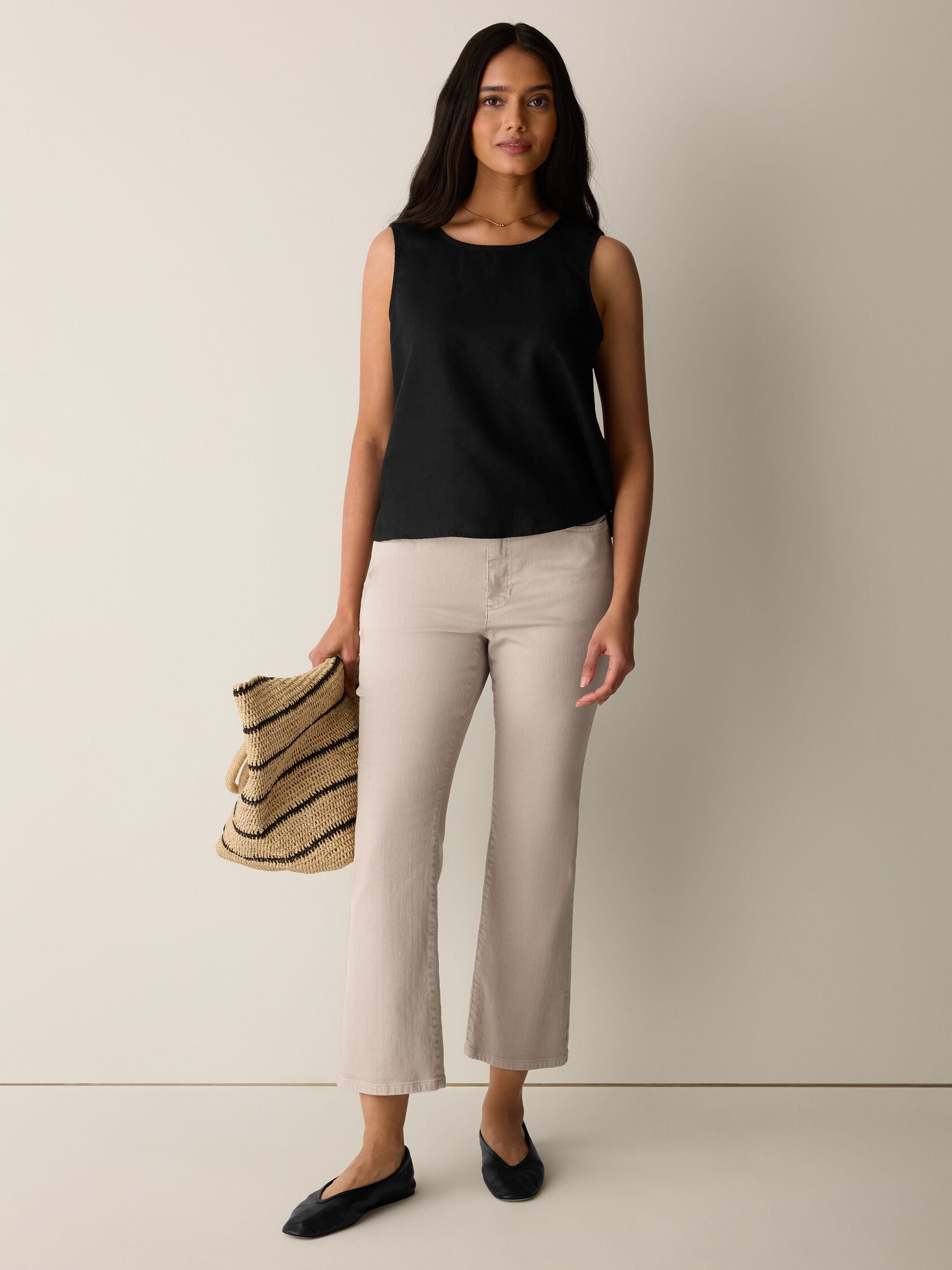 Eileen Fisher Ankle Kick Jean