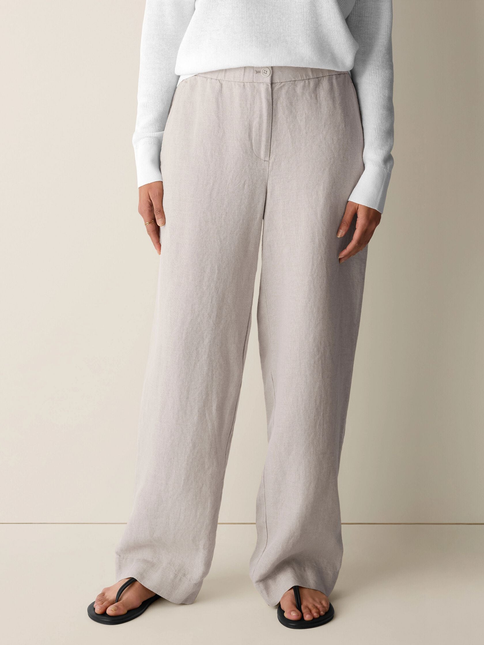 Eileen Fisher Straight Full Length Trouser