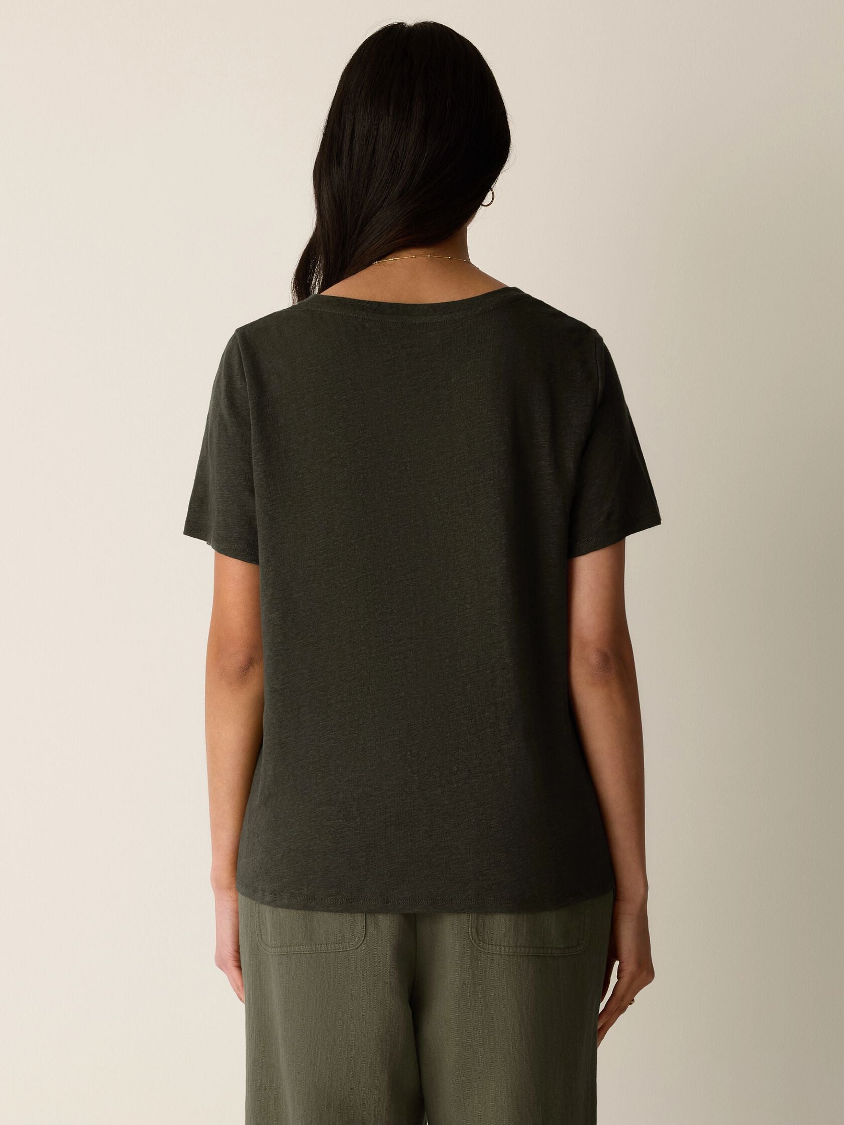 (Pre-Order) Eileen Fisher Crew Neck Short Sleeve Tee