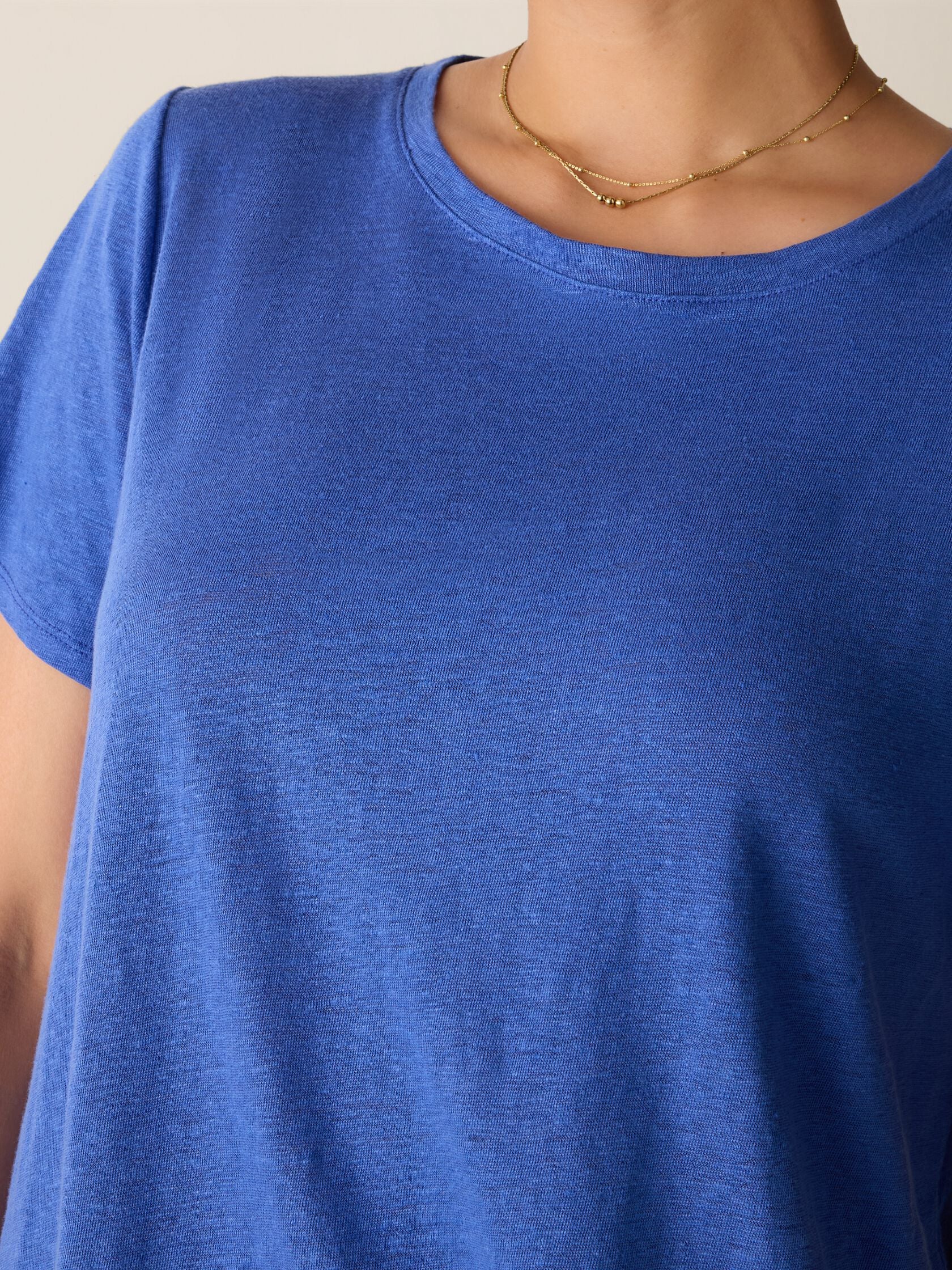 Eileen Fisher Crew Neck Short Sleeve Tee