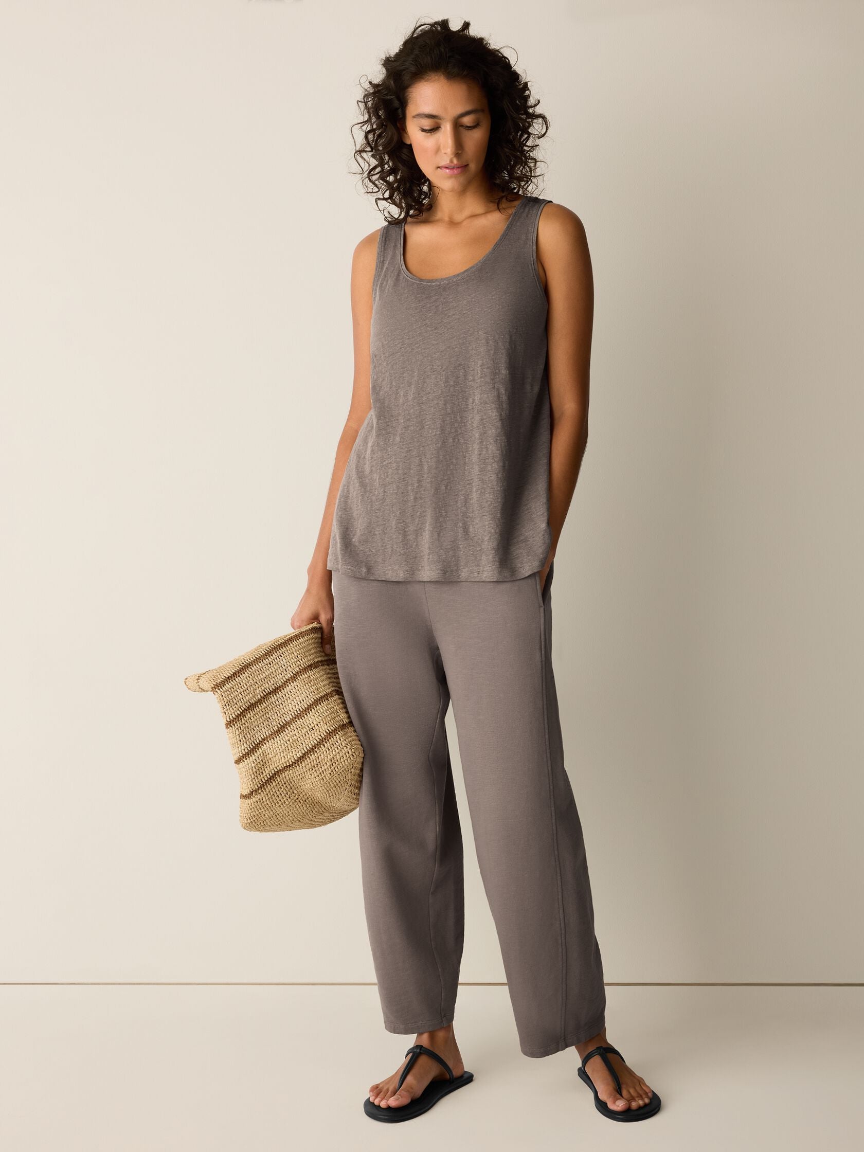 Eileen Fisher Scoop Neck Tank