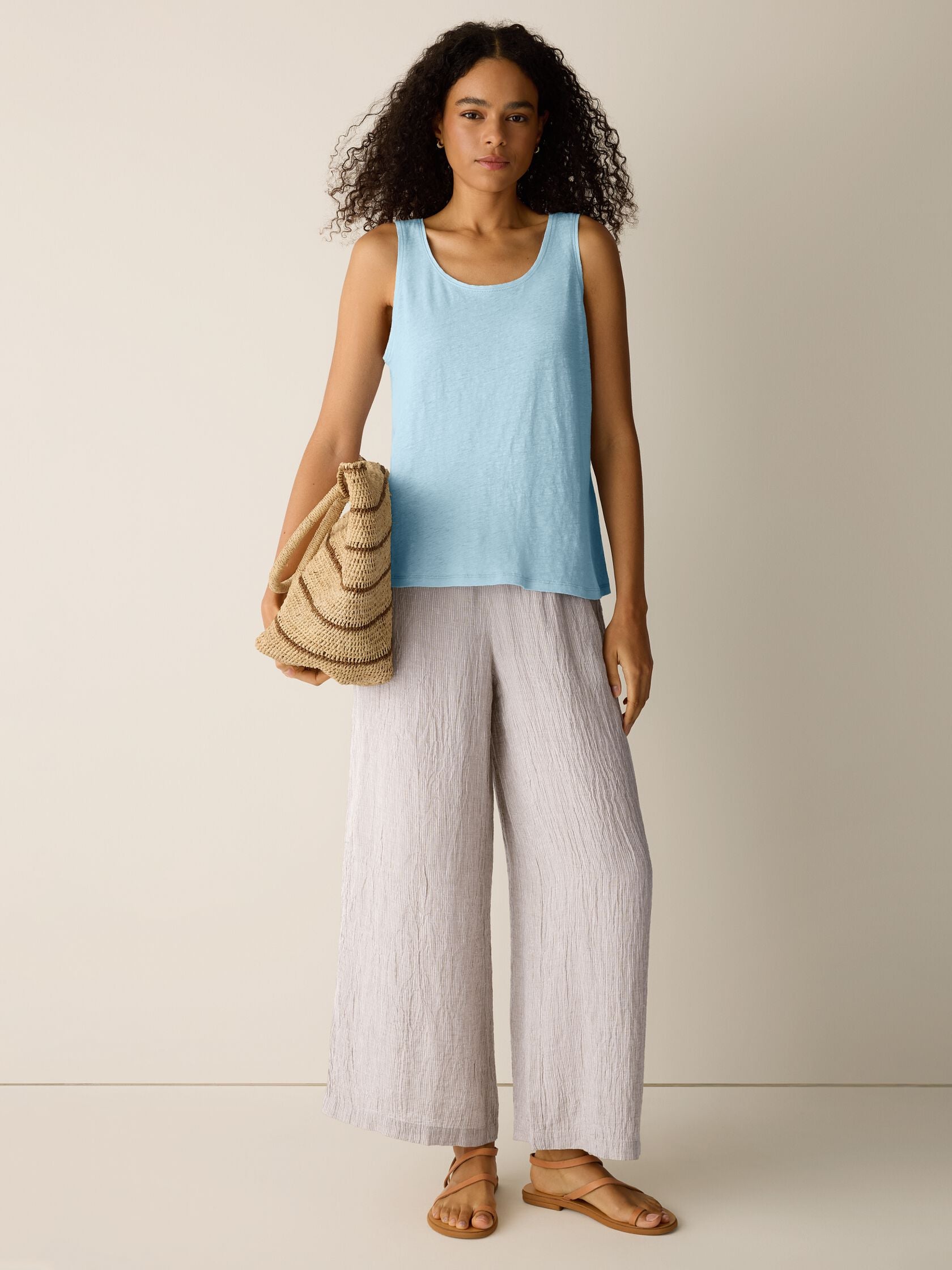 Eileen Fisher Scoop Neck Tank