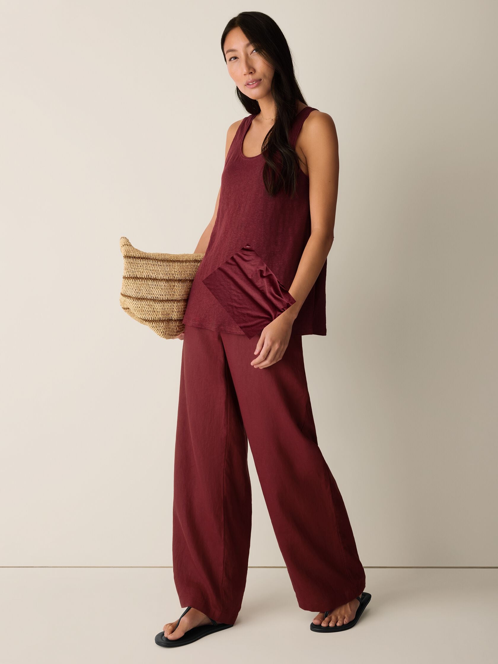 Eileen Fisher Scoop Neck Tank
