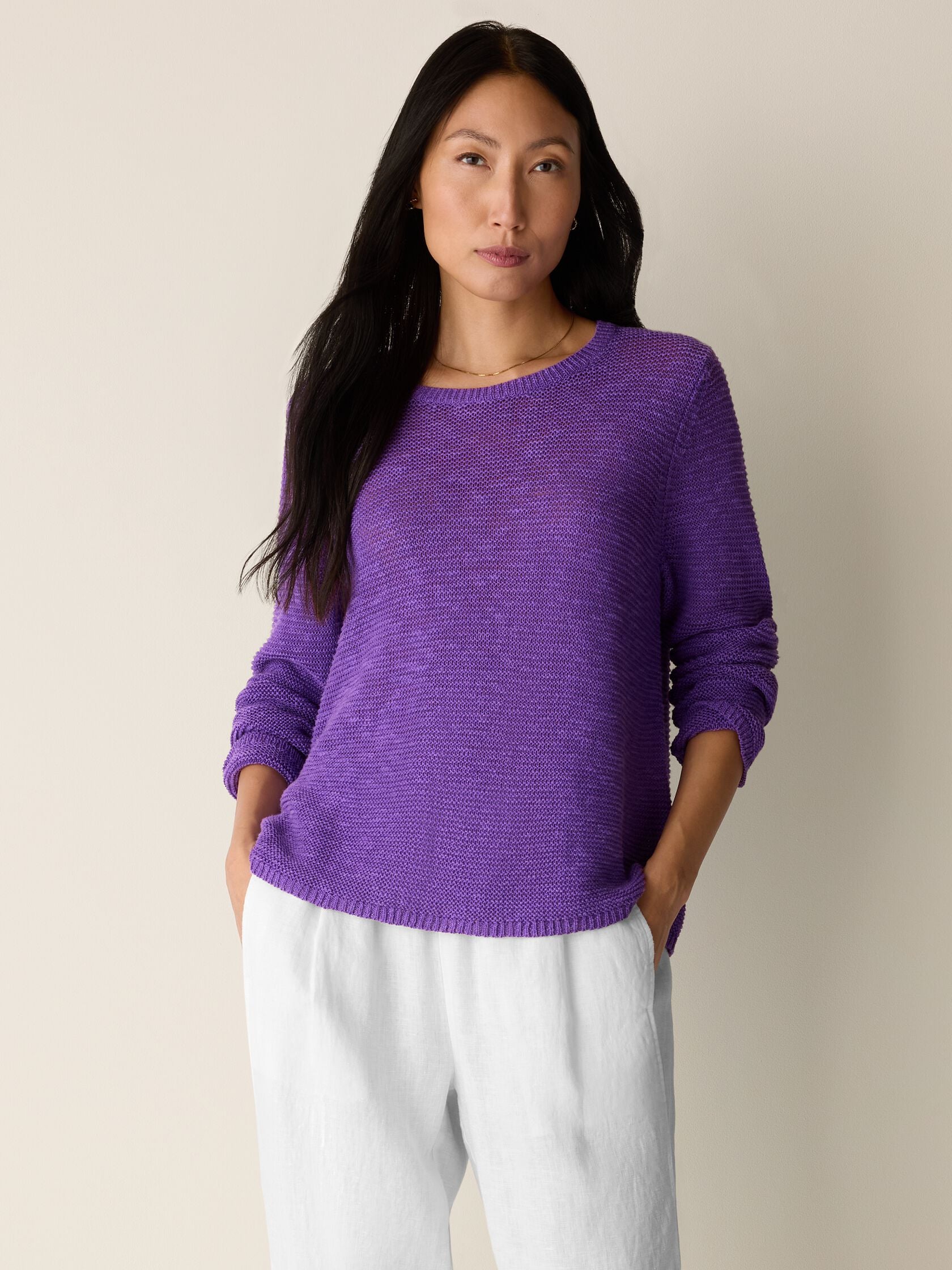 Eileen Fisher Crew Neck Pullover