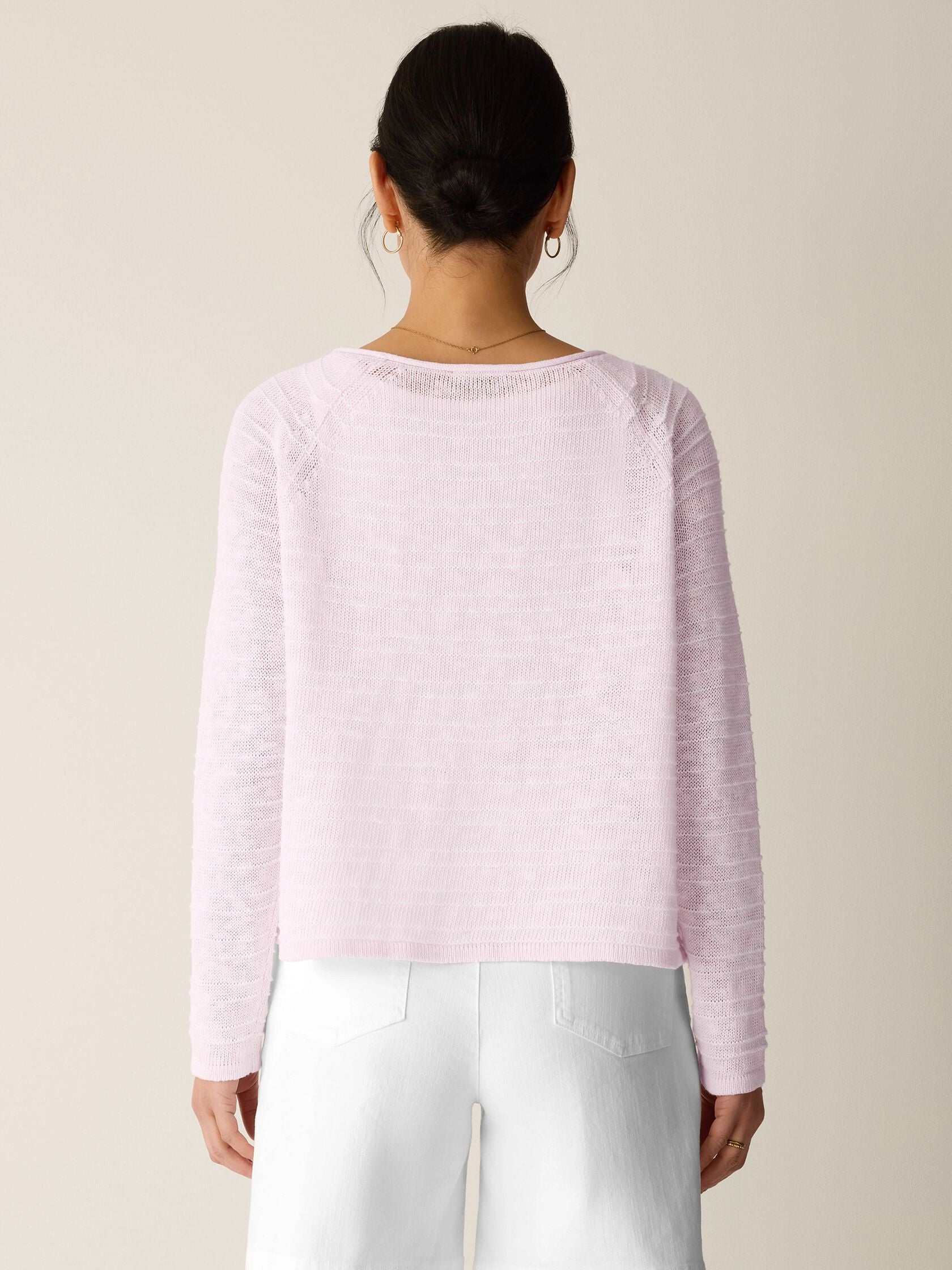 Eileen Fisher Bateau Neck Sweater
