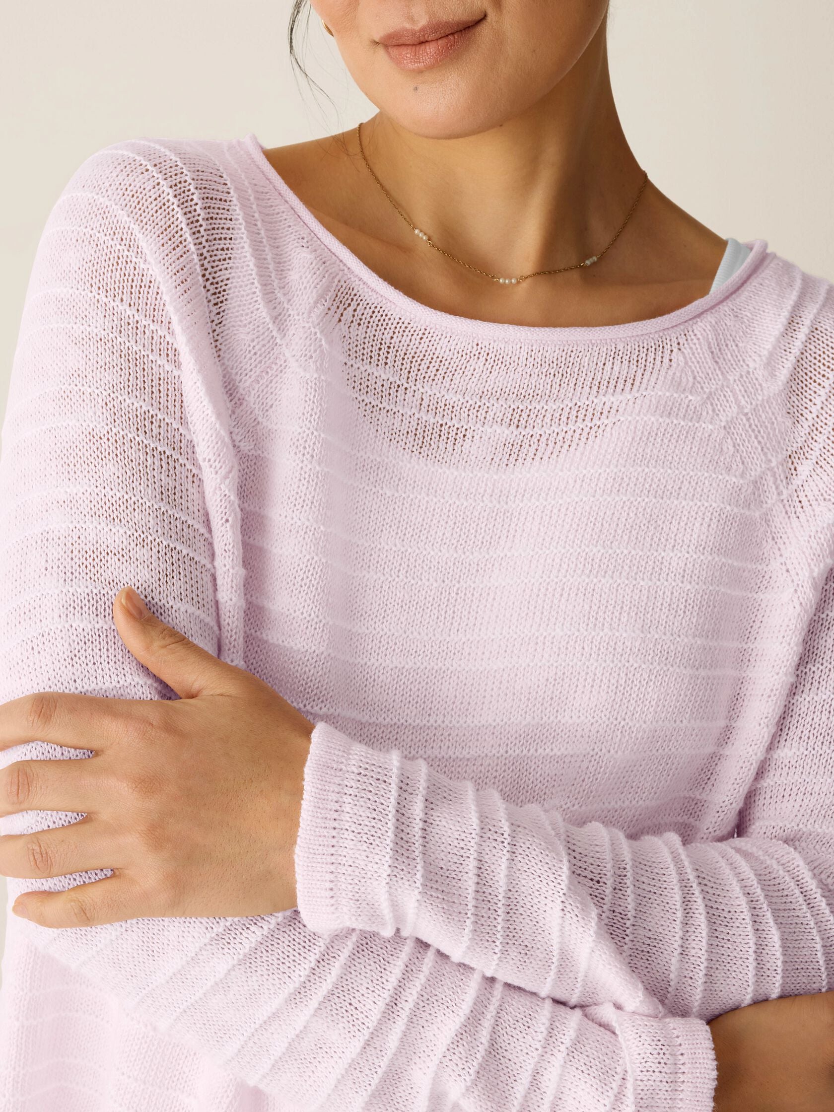 (Pre-Order) Eileen Fisher Bateau Neck Sweater