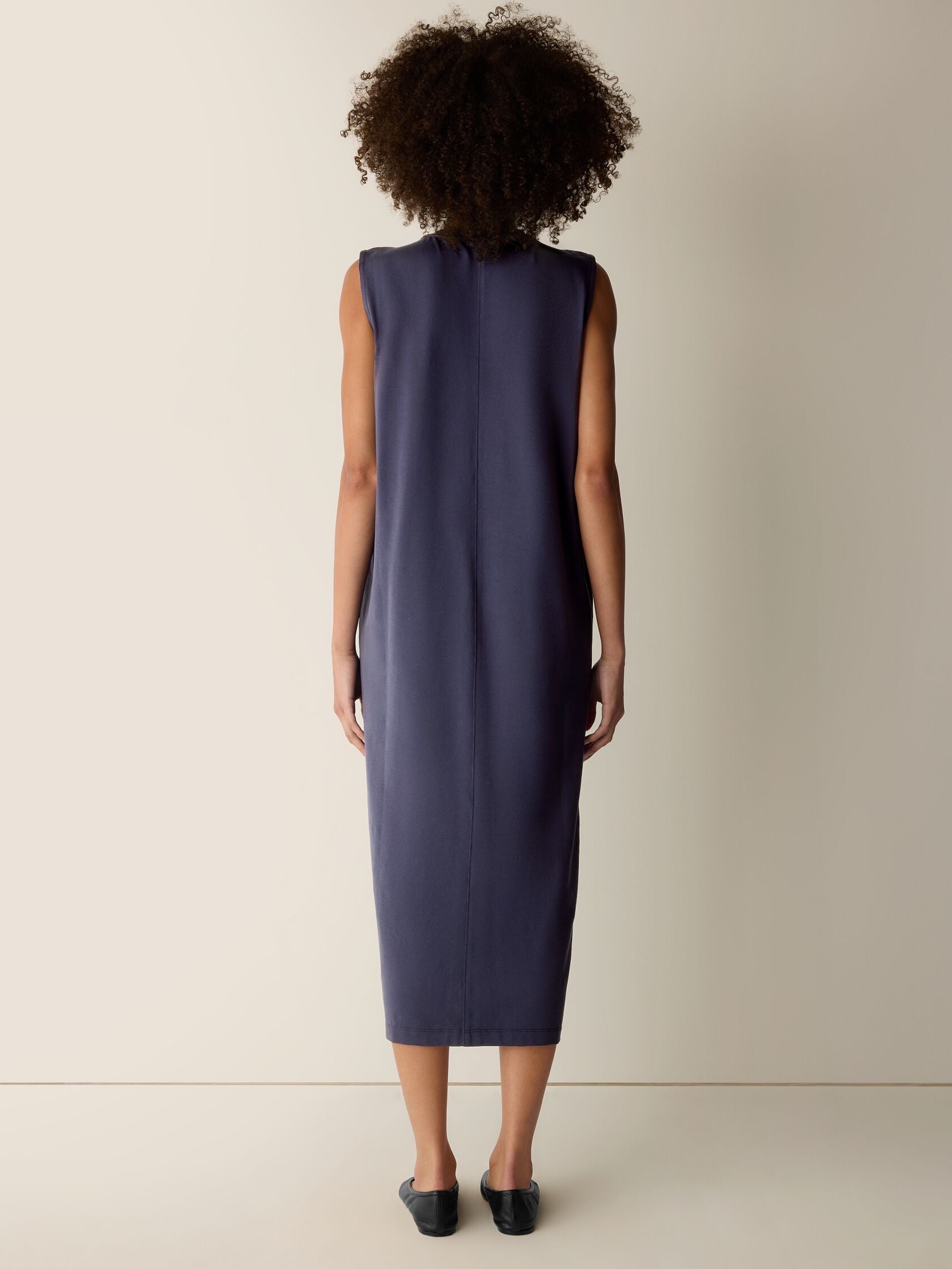 (Pre-Order) Eileen Fisher Crew Neck Dress