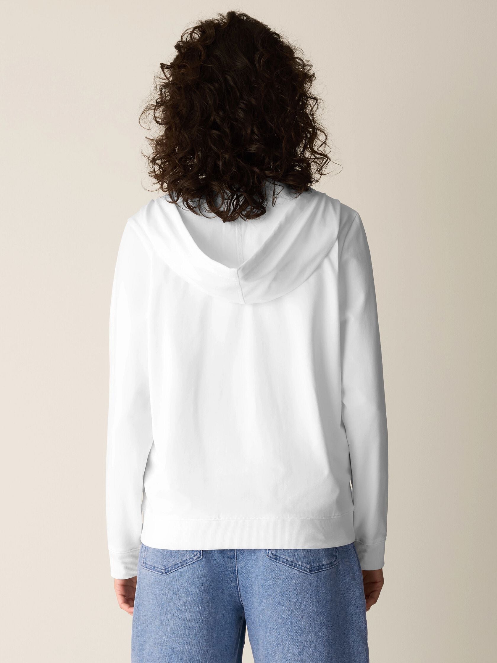 Eileen Fisher Hooded Zip-Up Jacket