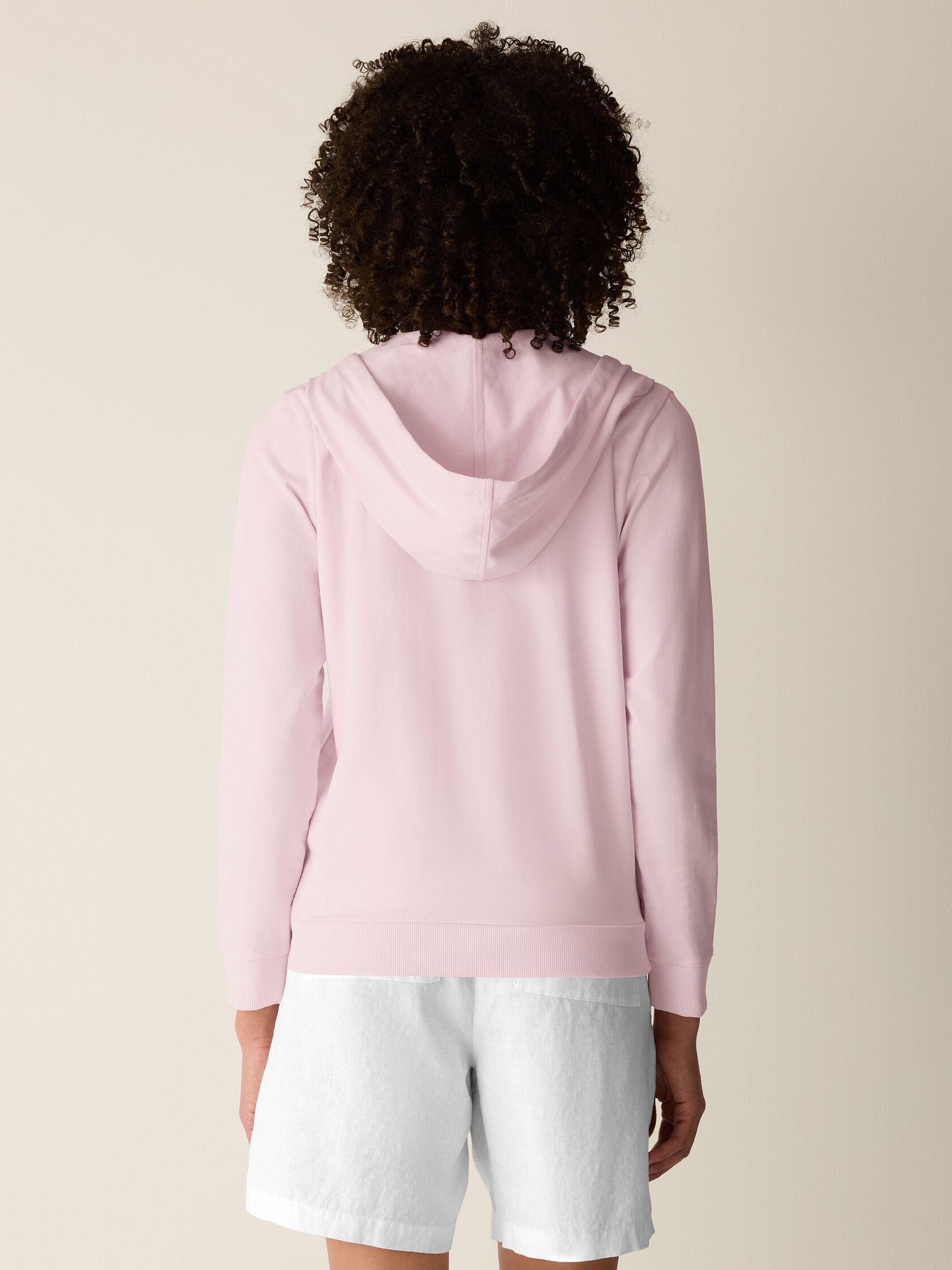 Eileen Fisher Hooded Zip-Up Jacket