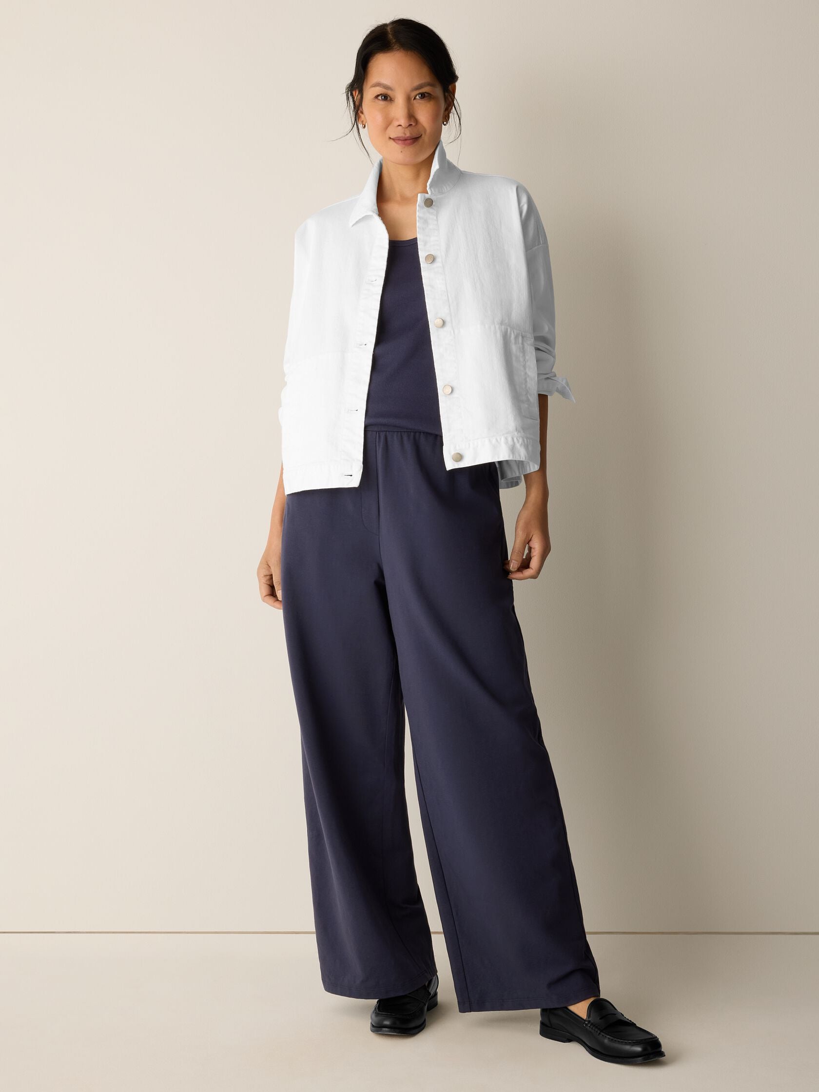 High Waisted Wide Pant