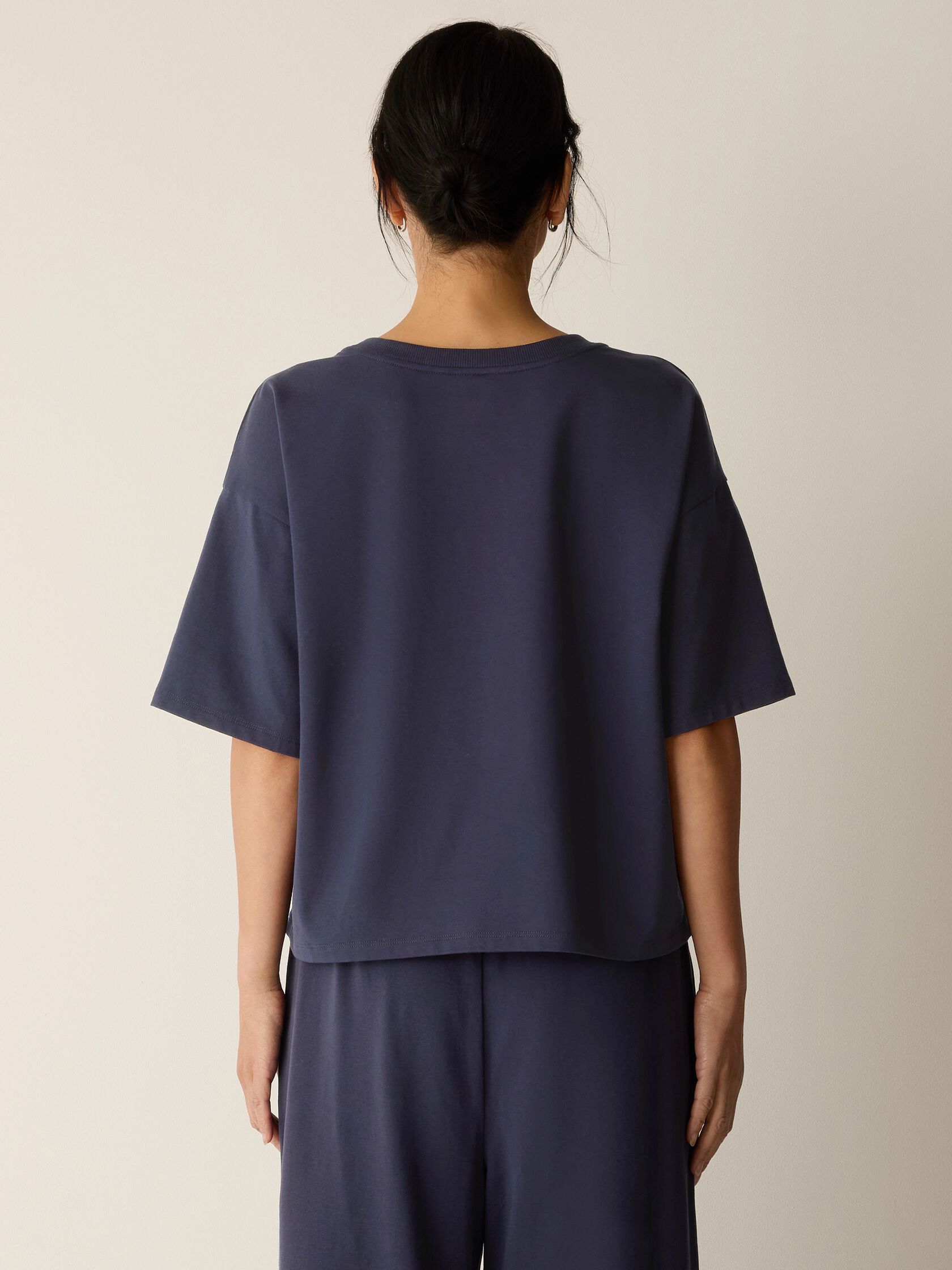 (Pre-Order) Eileen Fisher Crew Neck Boxy Tee