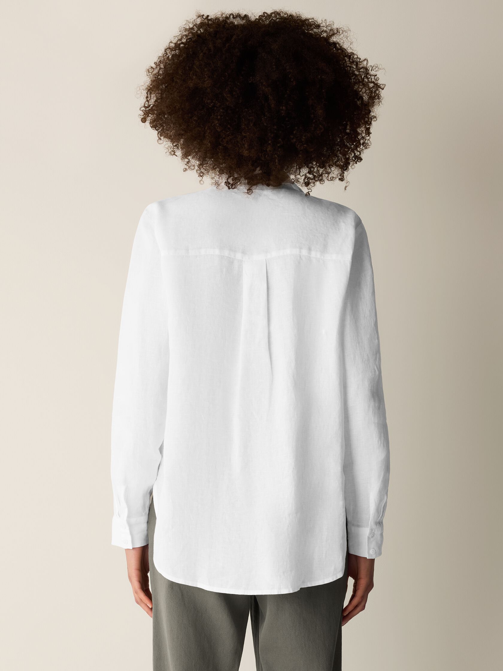 Eileen Fisher Classic Collar Long Shirt