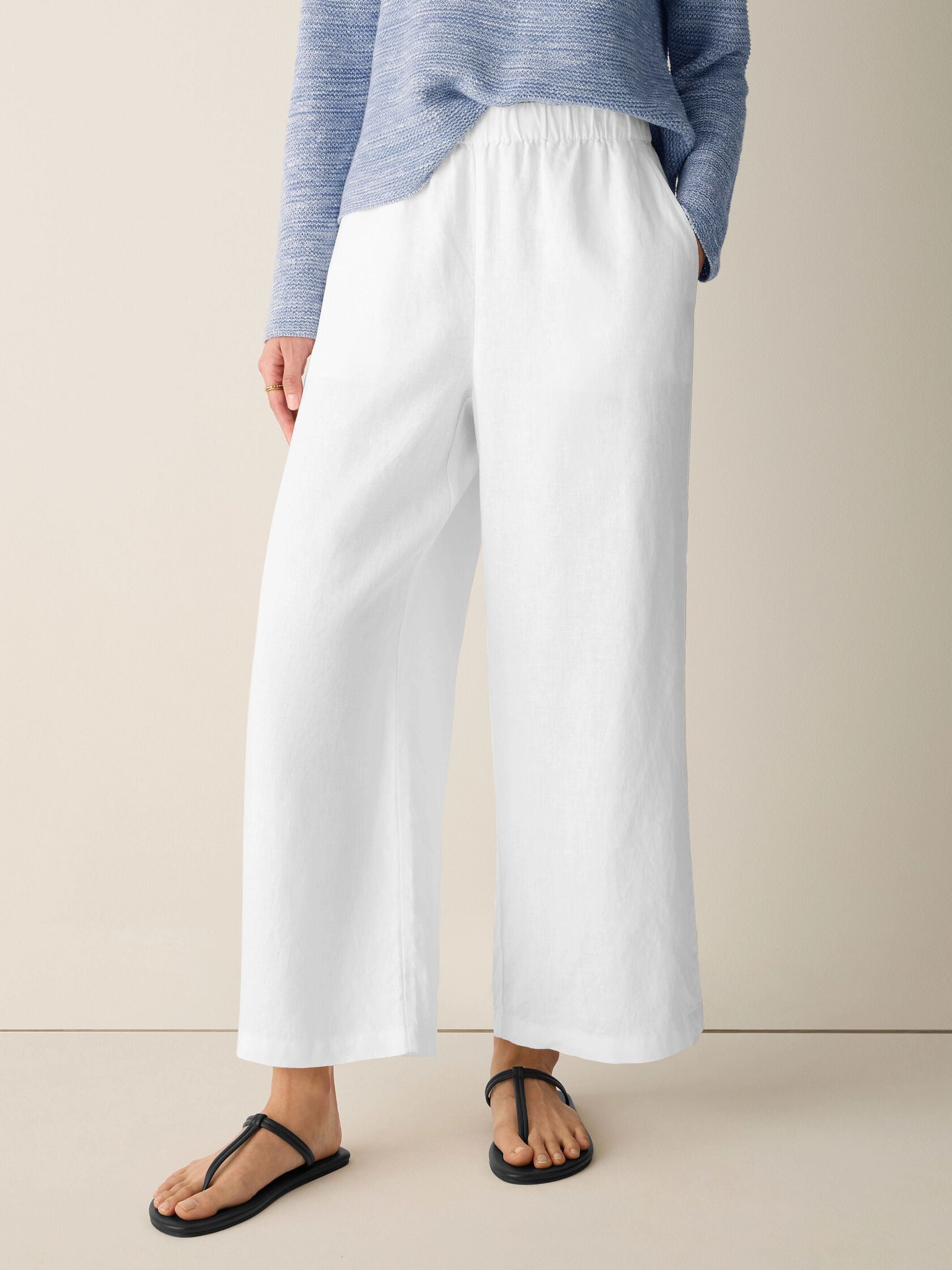 Eileen Fisher Ankle Wide Pant