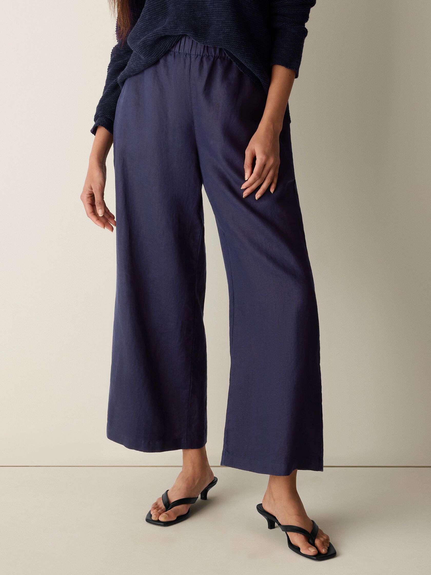 Eileen Fisher Ankle Wide Pant