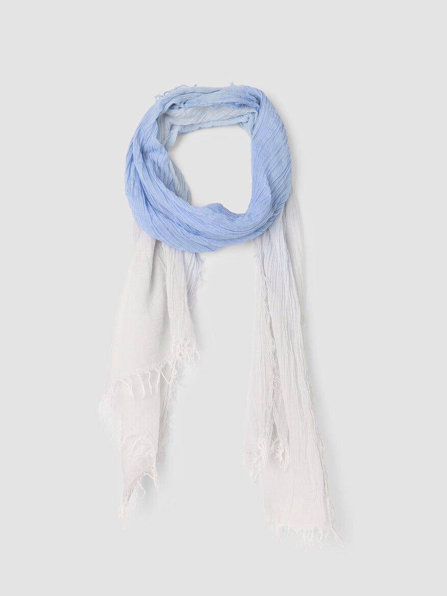 Eileen Fisher Watercolor Cotton Gauze Scarf