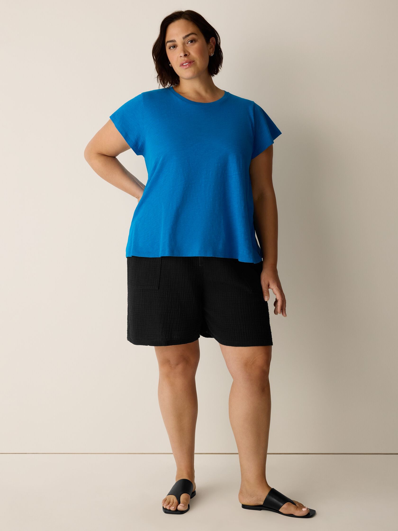 Eileen Fisher Crew Neck Tee