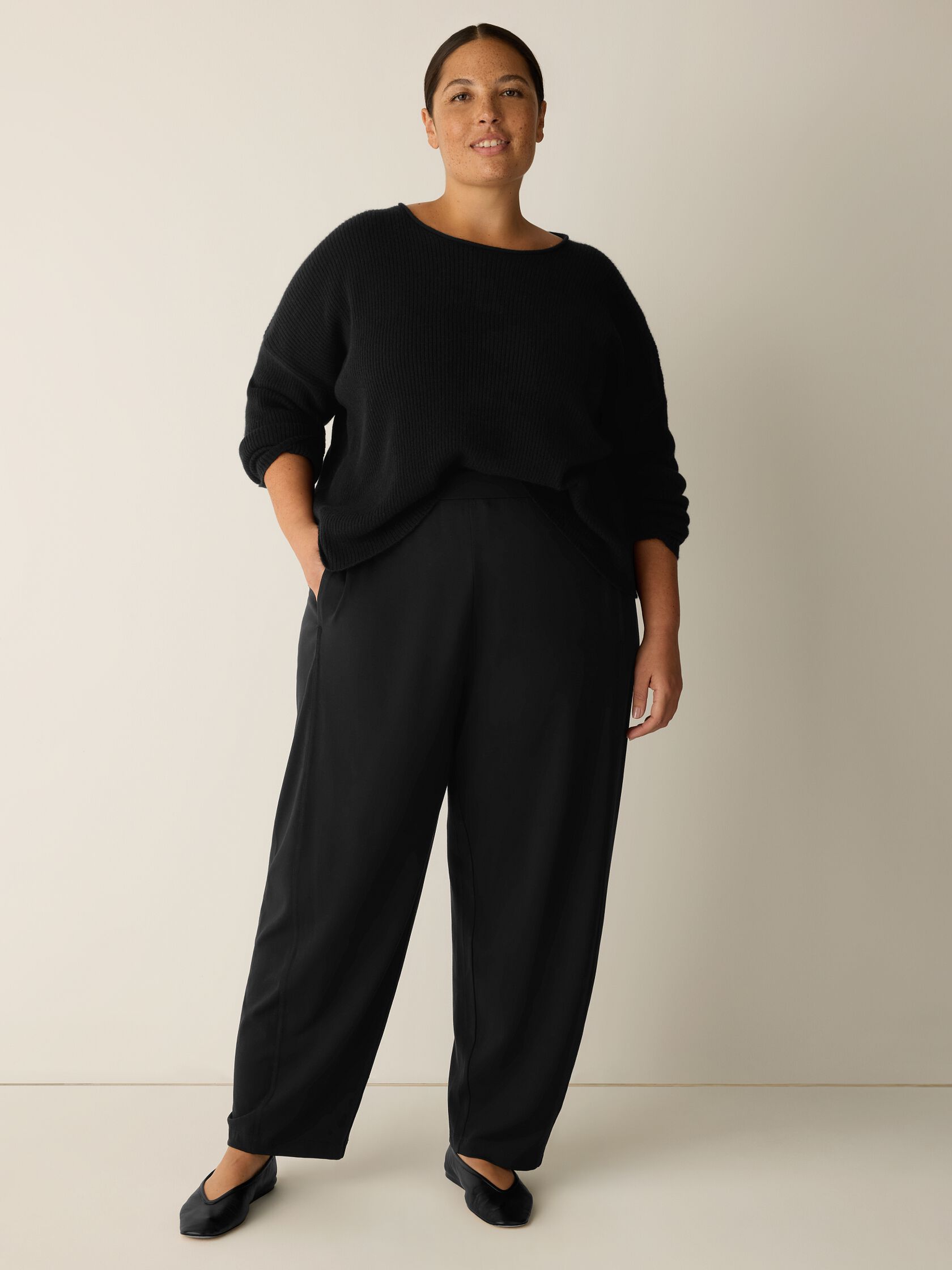 Eileen Fisher Lantern Ankle Pant