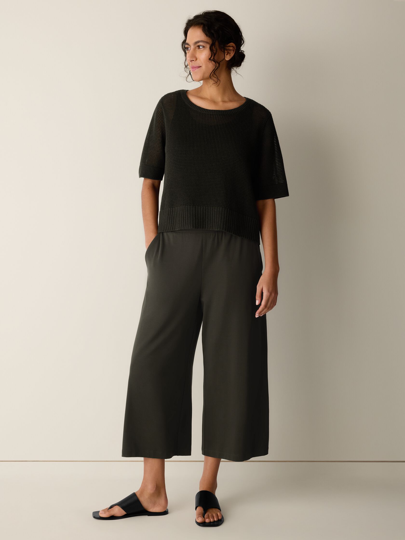 (Pre-Order) Eileen Fisher Knit Culotte