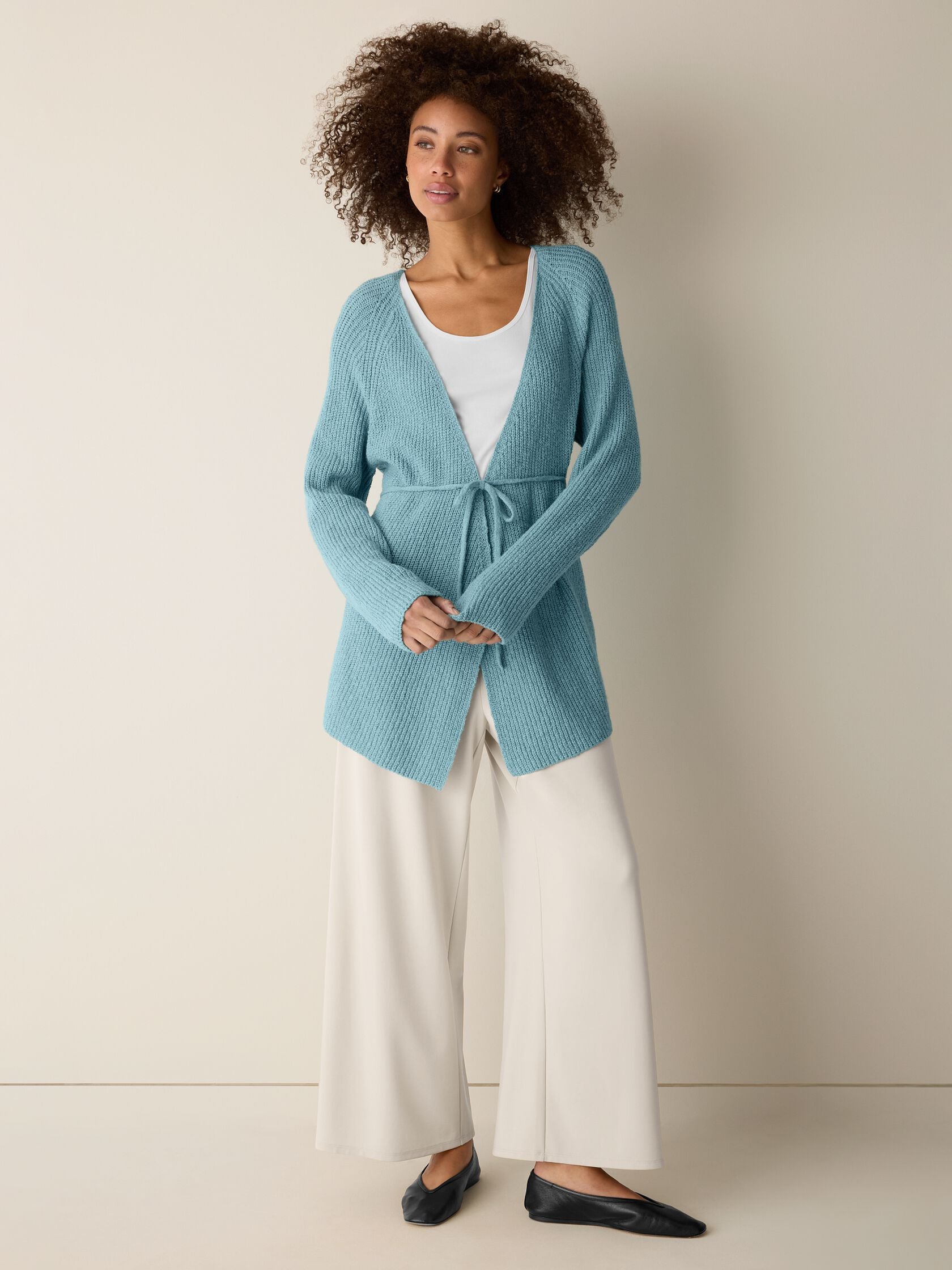 Eileen Fisher V-Neck Cardigan