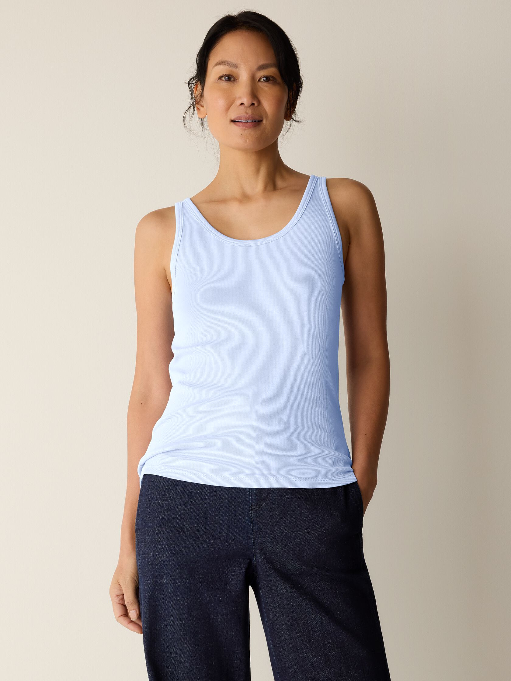 Eileen Fisher Scoop Neck Tank